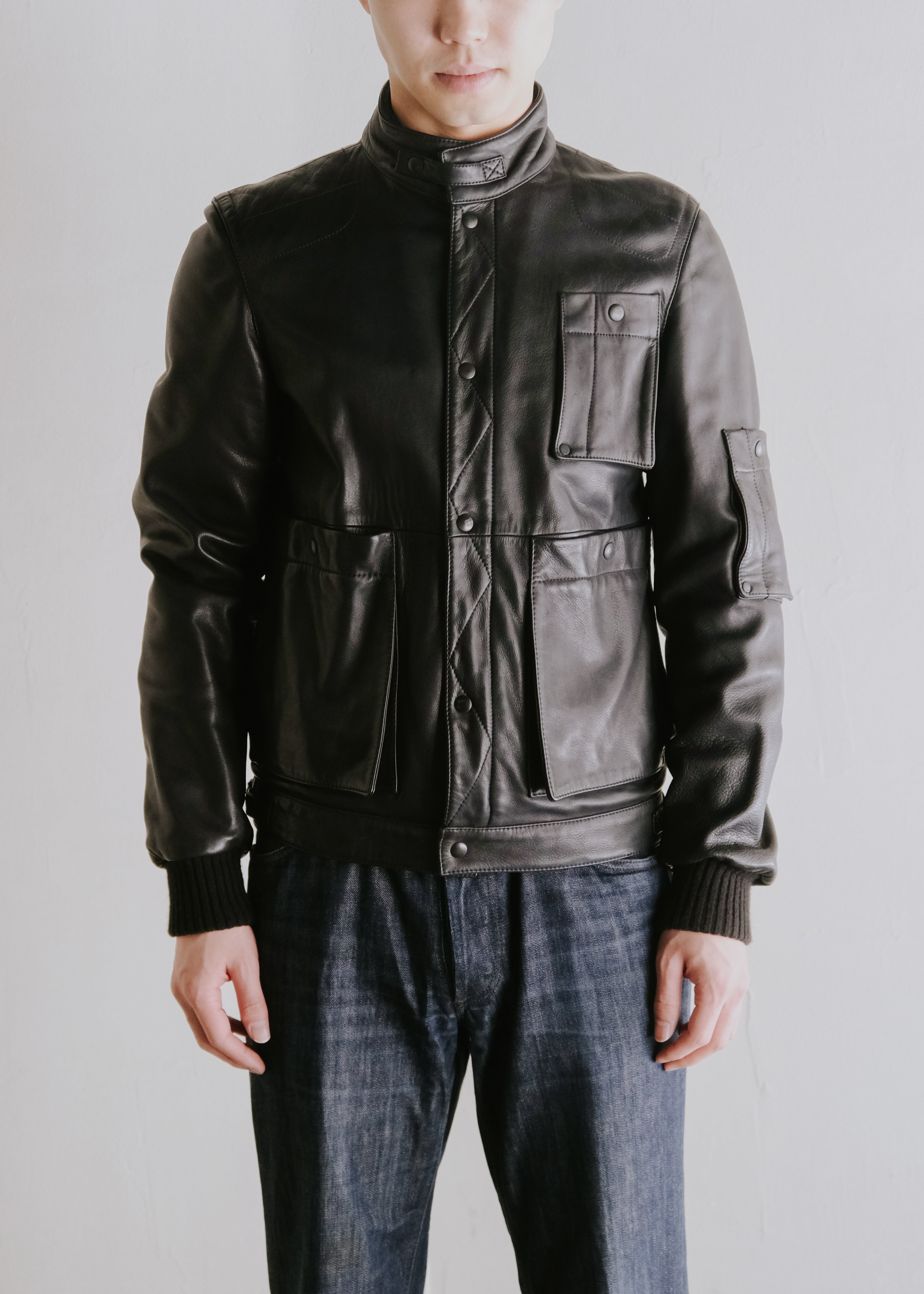 CETTEN | MARTIN MARGIELA 07AW multiple pockets single leather