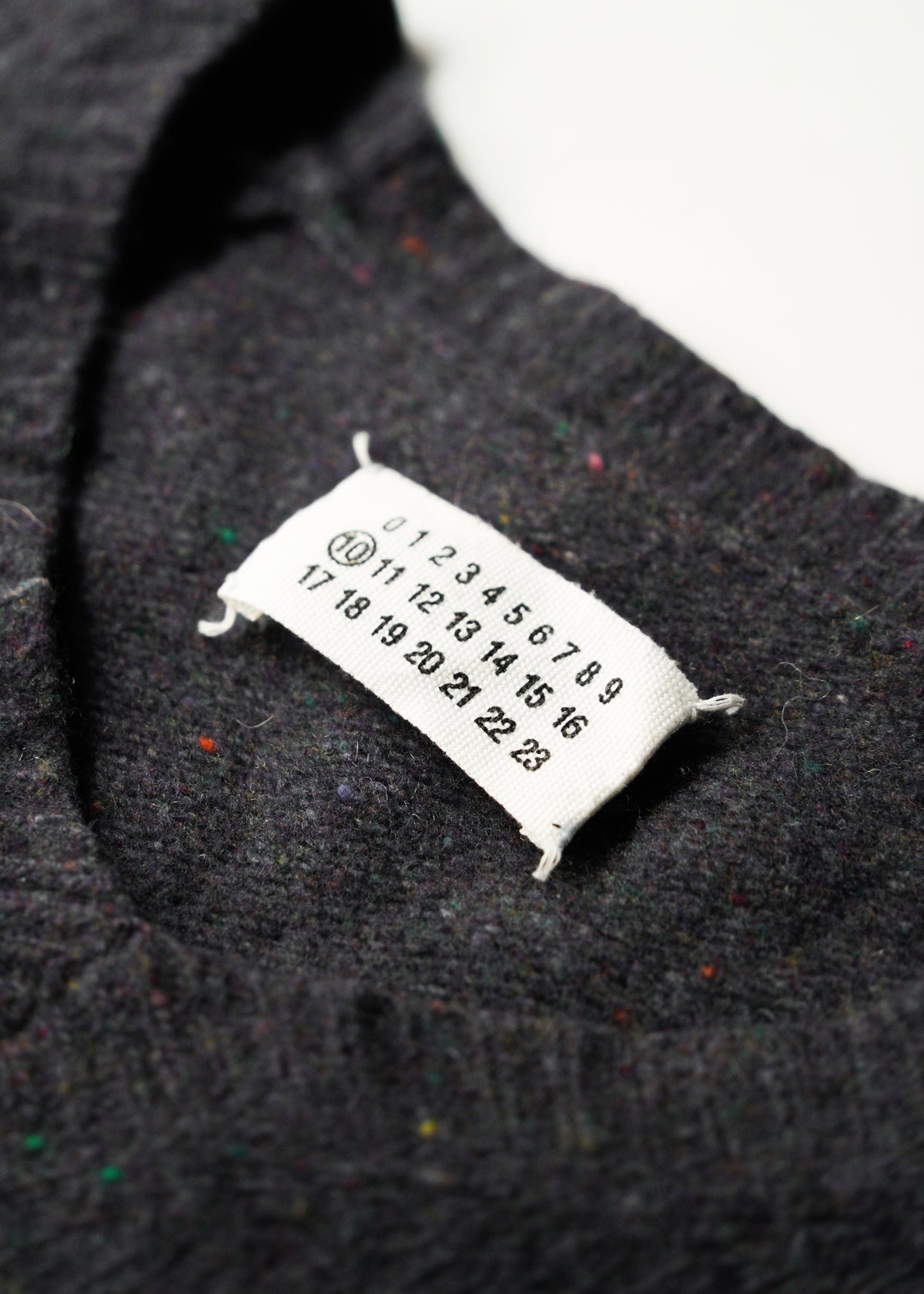 Martin Margiela 08AW Lana raglan sleeve wool knit