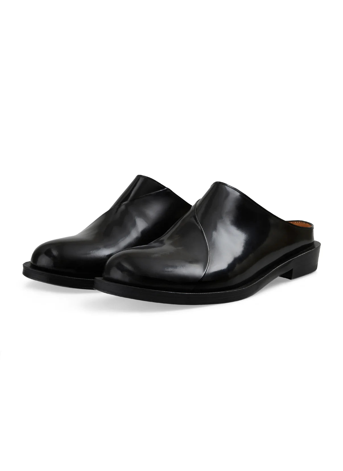 POST ARCHIVE FACTION 26SS Curved Slides / Glossy Black