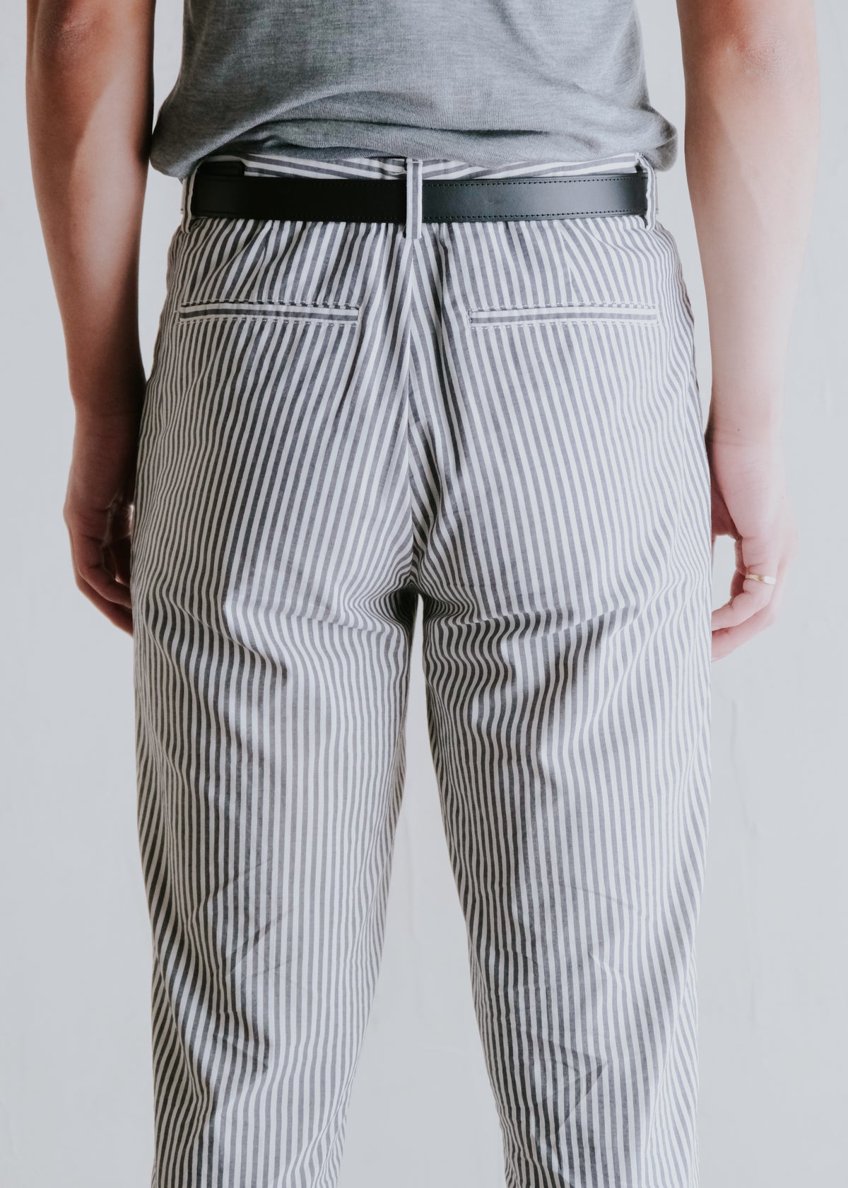 Maison Martin Margiela 12SS cotton straight trousers