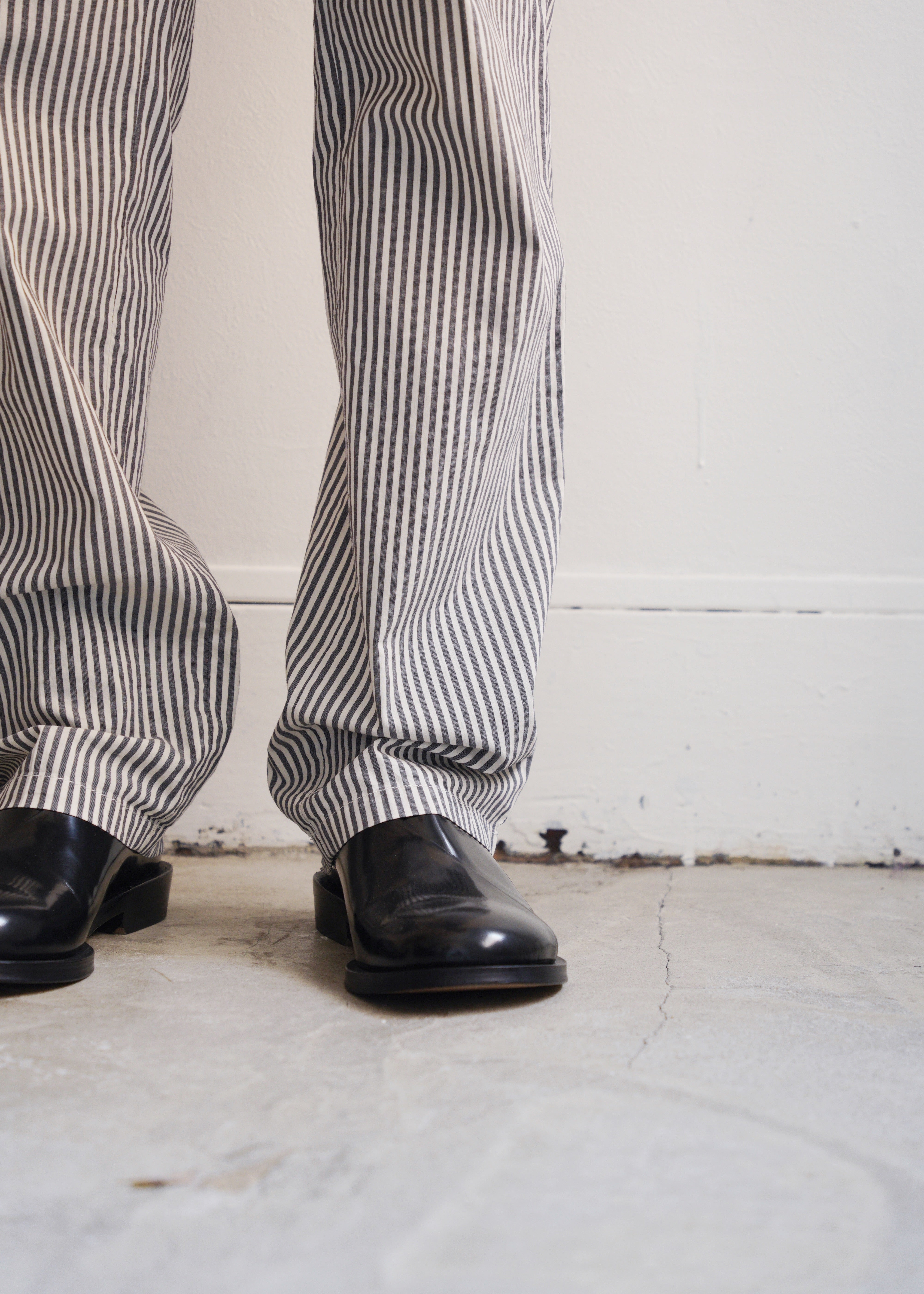 Maison Martin Margiela 12SS cotton straight trousers