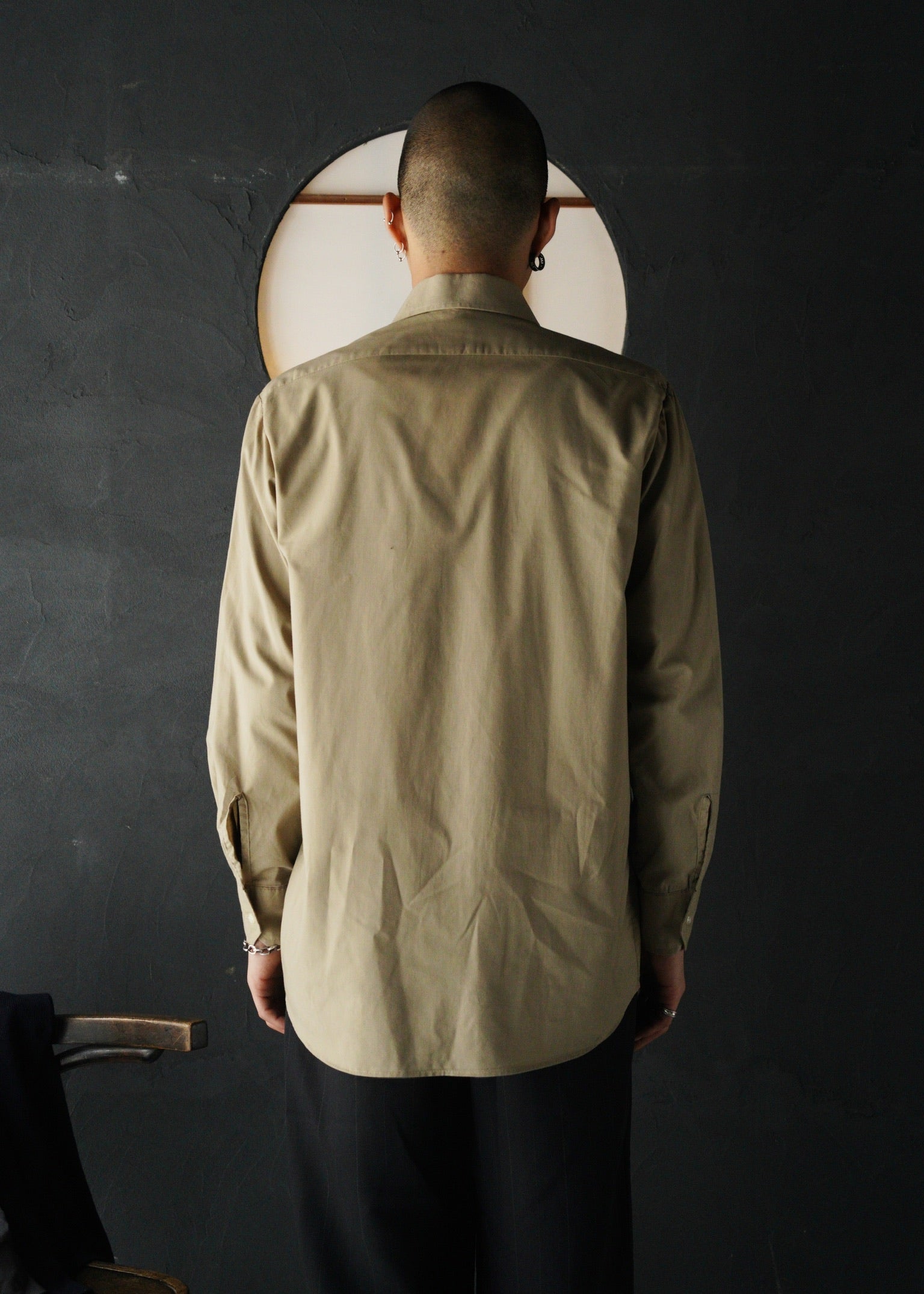 80’s Euro vintage wide collar shirt