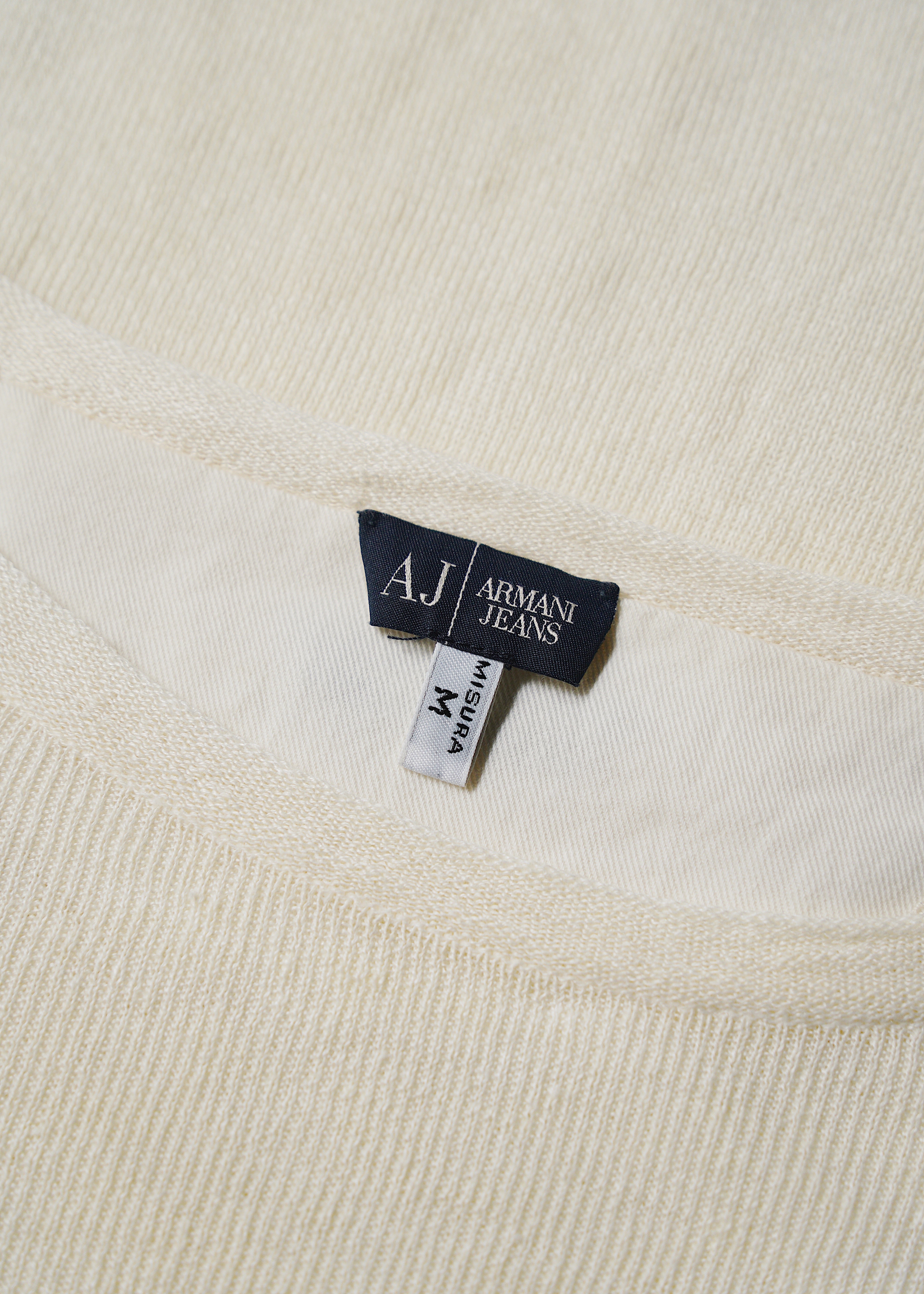 90's ARMANI JEANS linen long sleeves