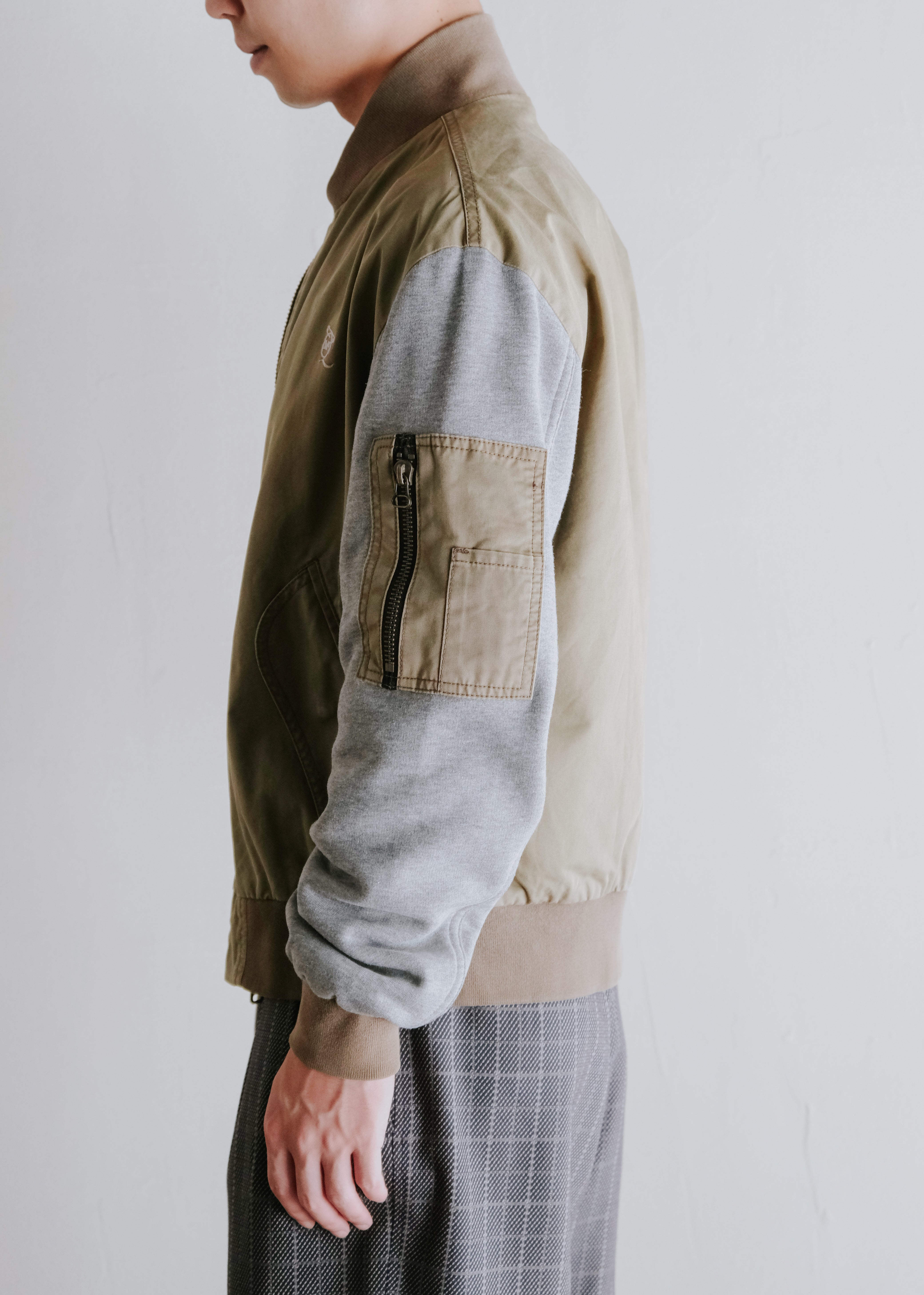 McQ by Alexander McQueen 12AW switching MA-1 jacket