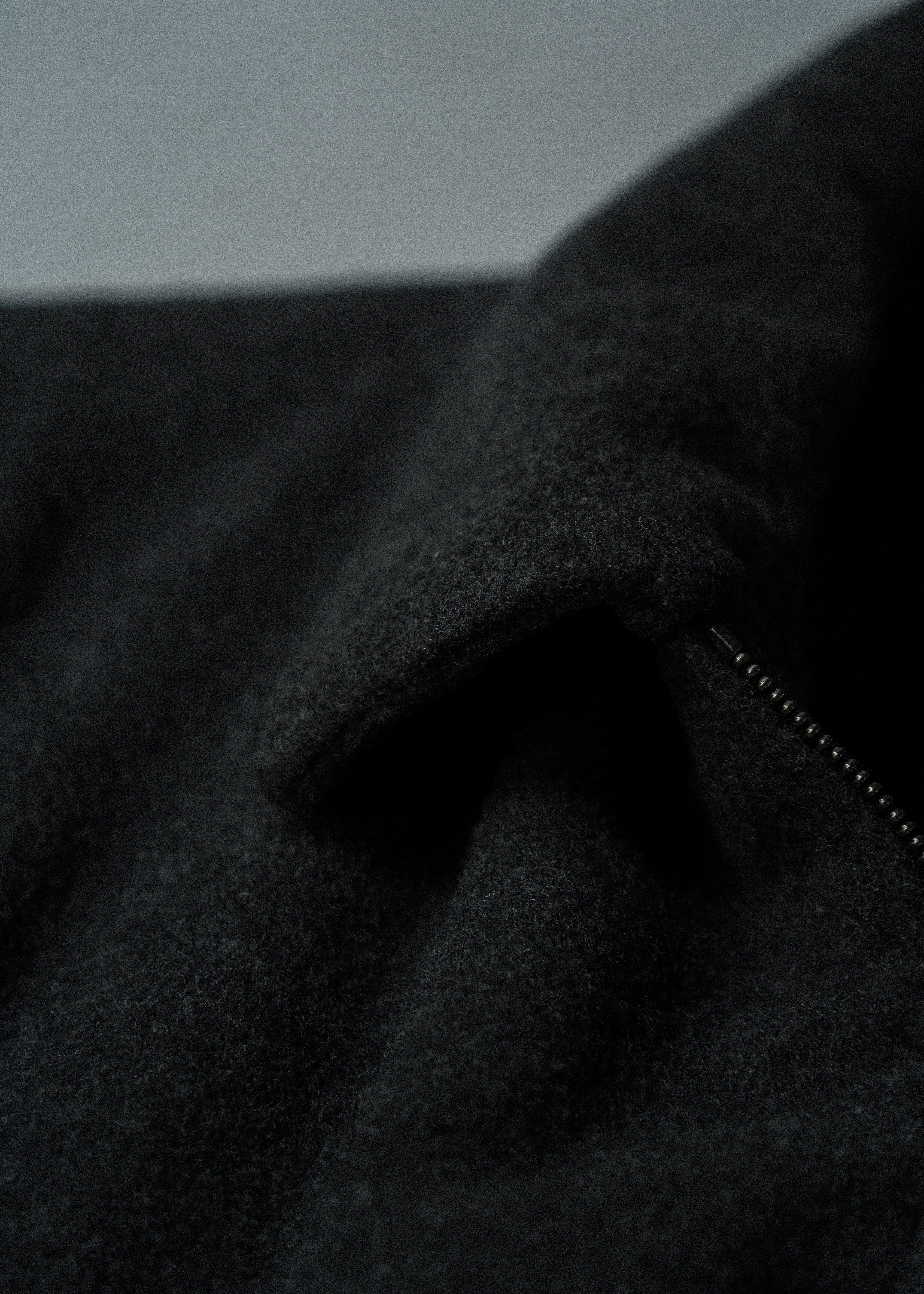90's agnes b. homme wool zip up blouson