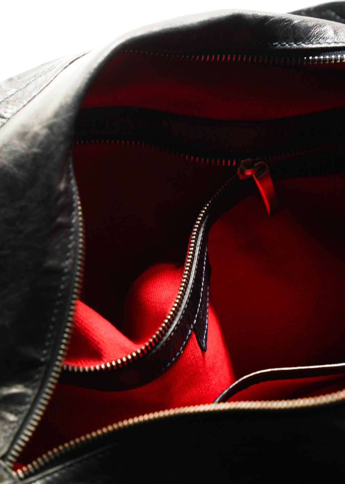 Vintage Genuine leather 2way multi pocket shoulder bag