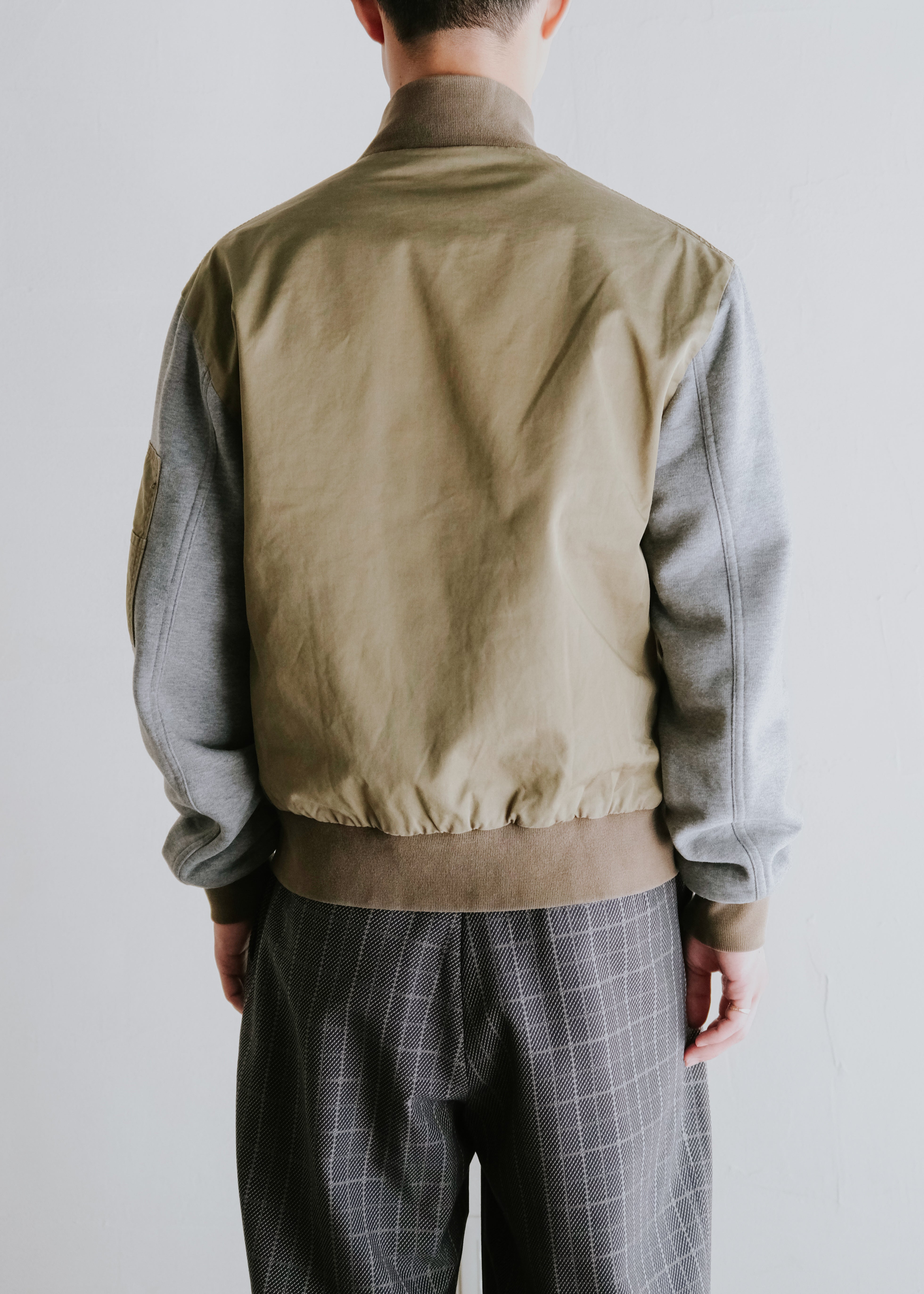 McQ by Alexander McQueen 12AW switching MA-1 jacket