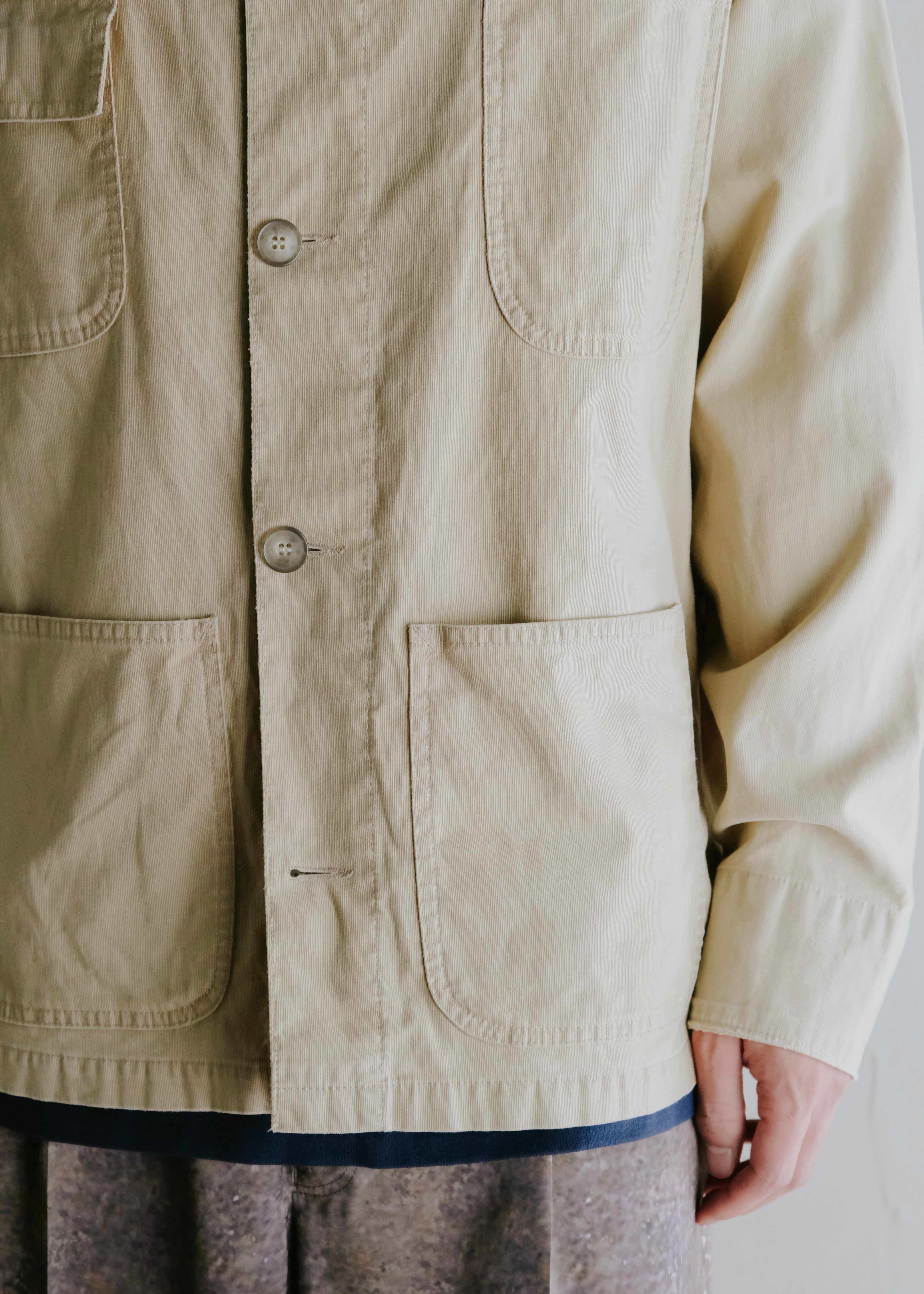 90's A.P.C cotton coverall jacket