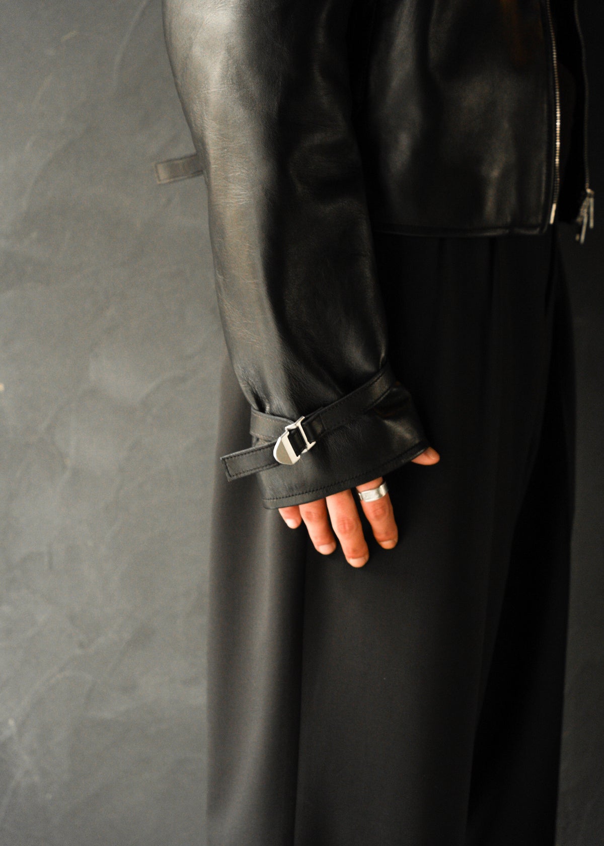 NAMACHEKO 26AW WILBUR LEATHER JACKET
