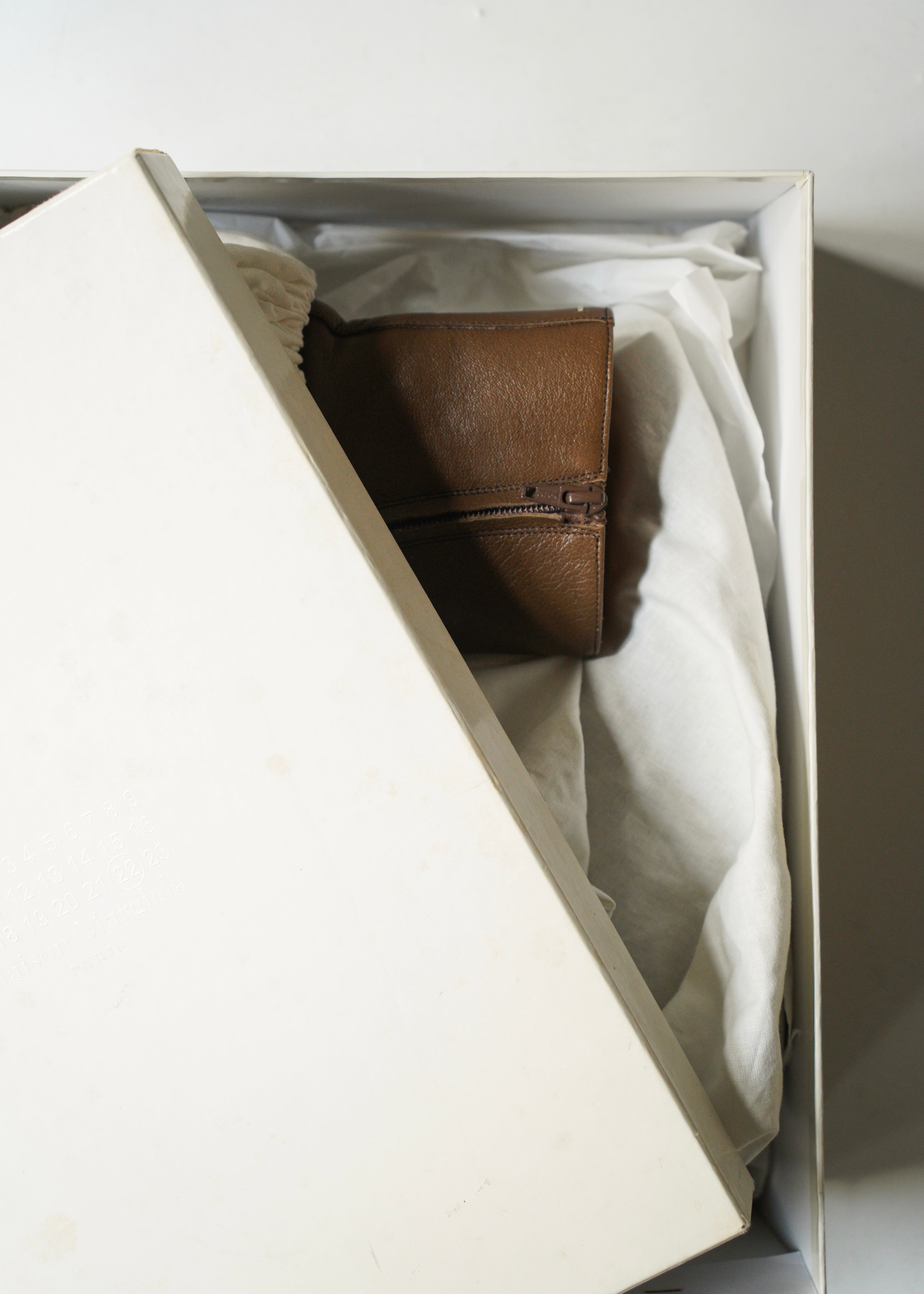 Maison Margiela 2016AW side zip boot