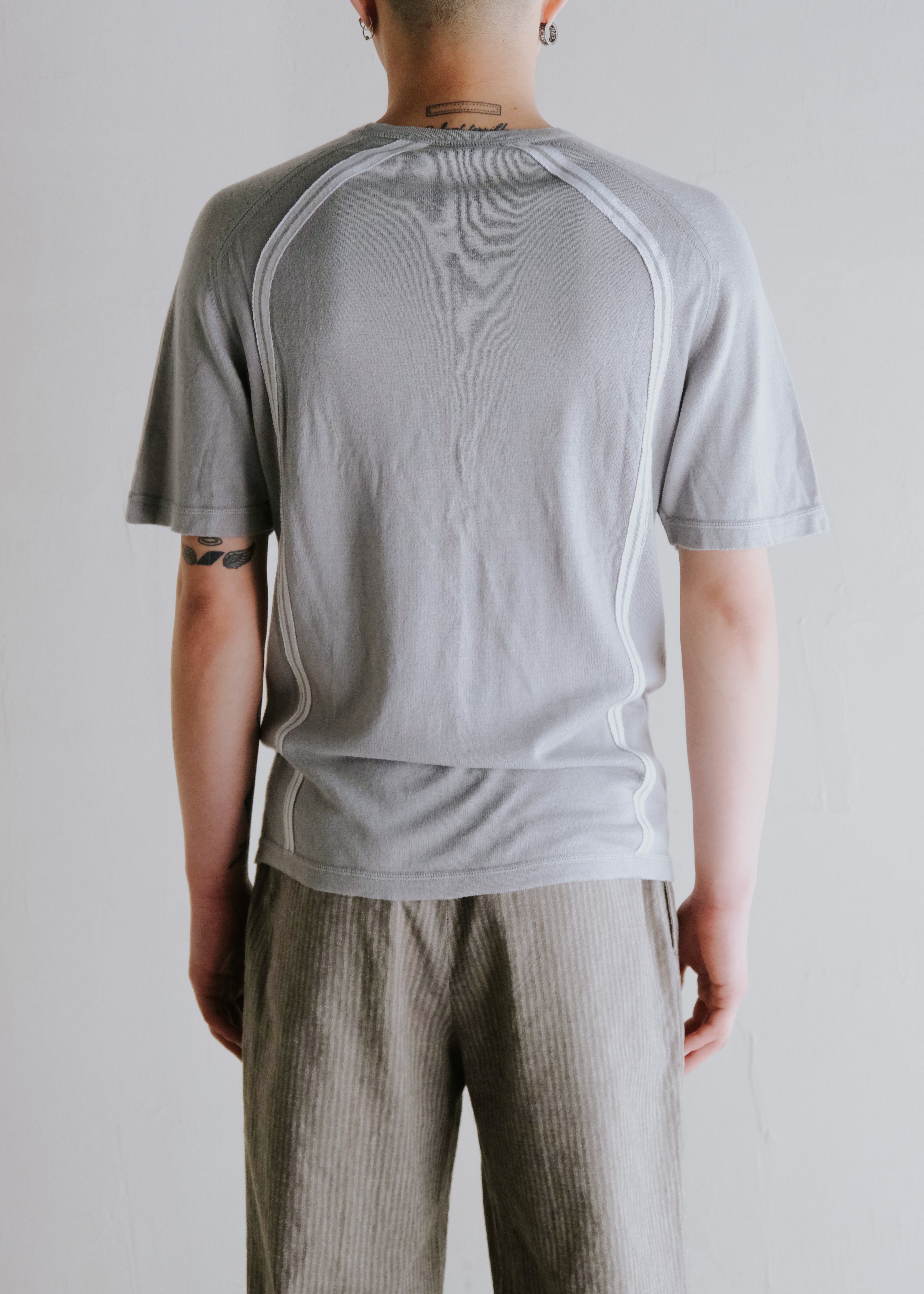 00's JIL SANDER raglan sleeve knit T shirt