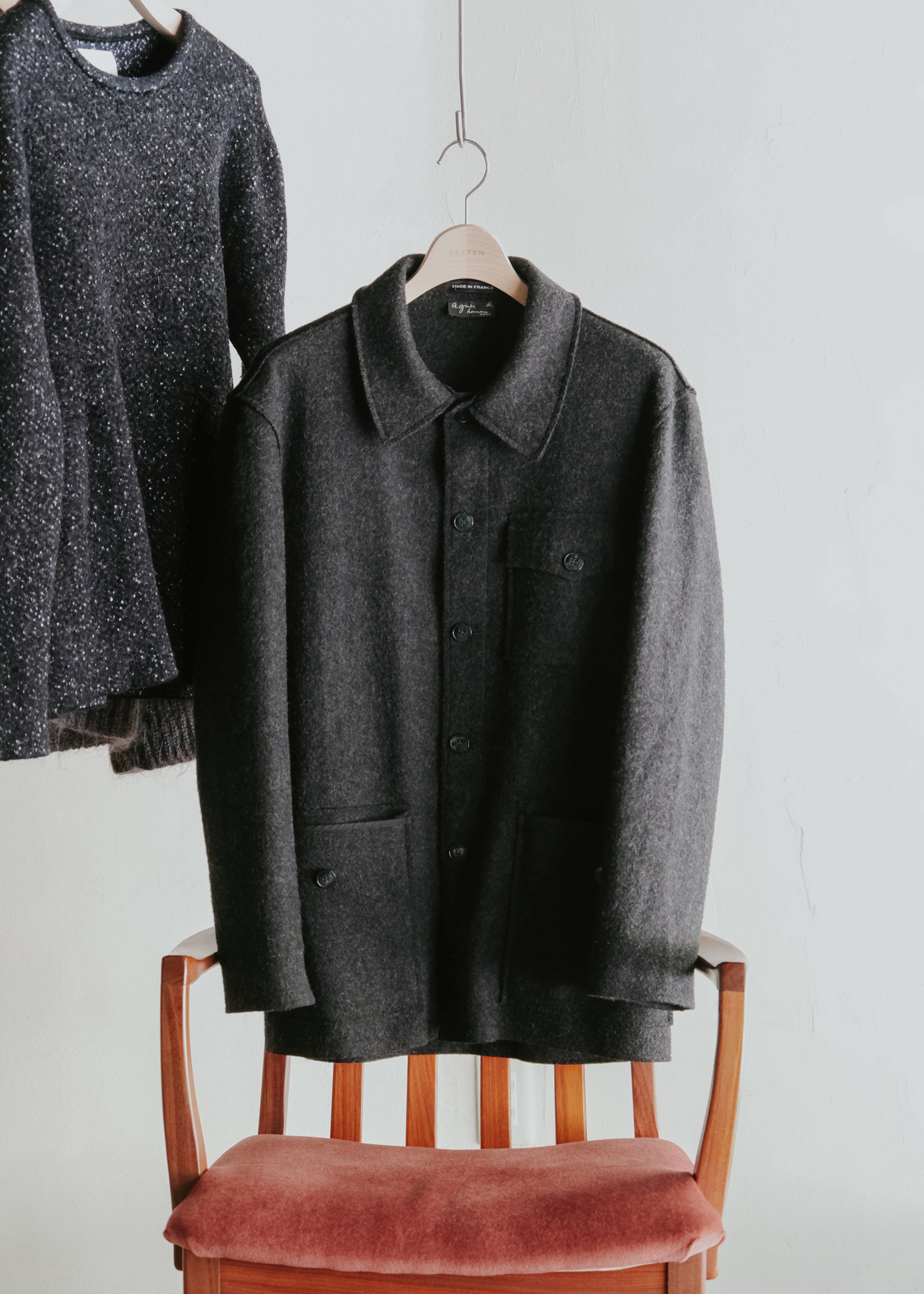 90-00's agnes b. homme 3 pocket utility jacket