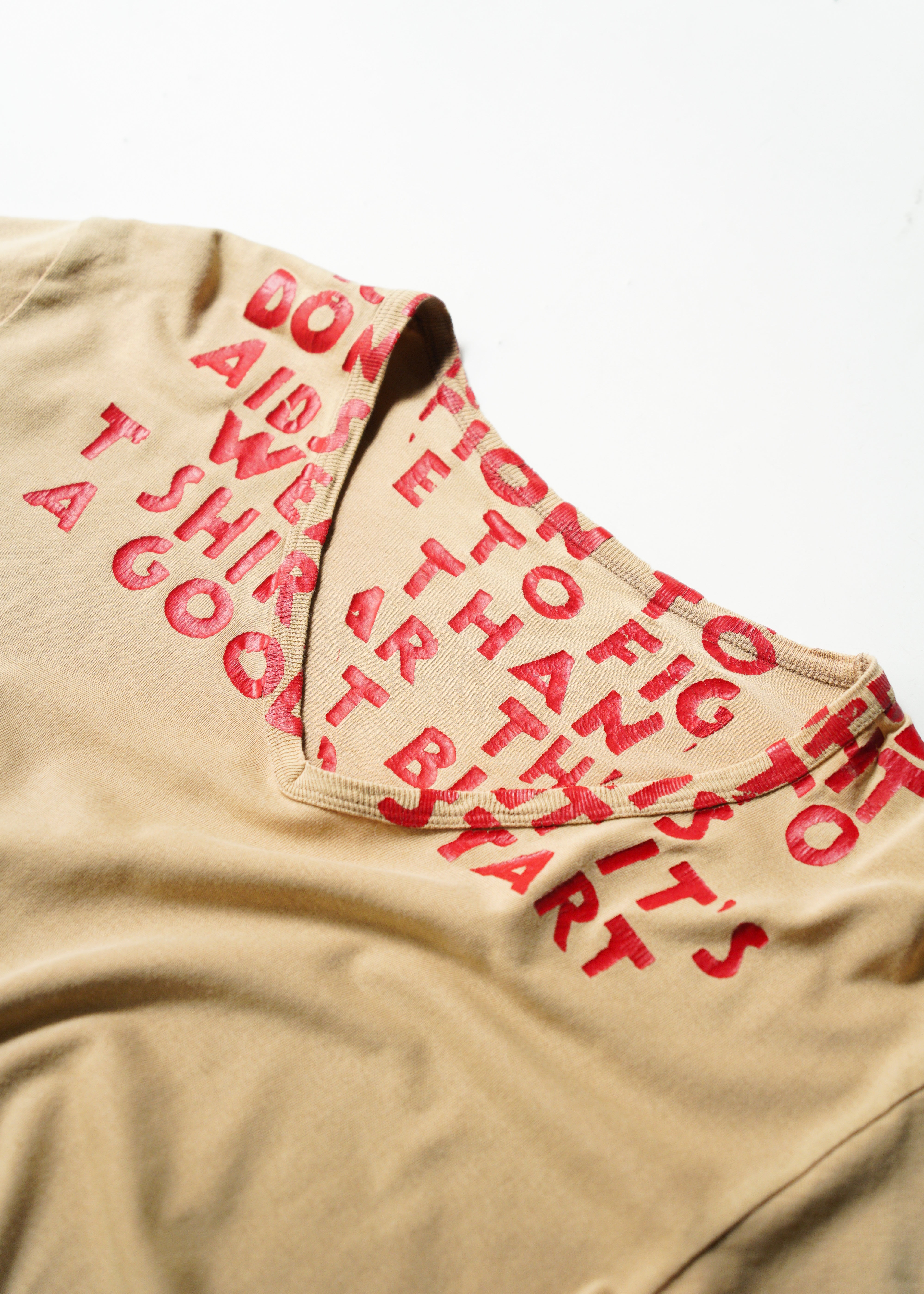 Martin Margiela 08AW AIDS Tee