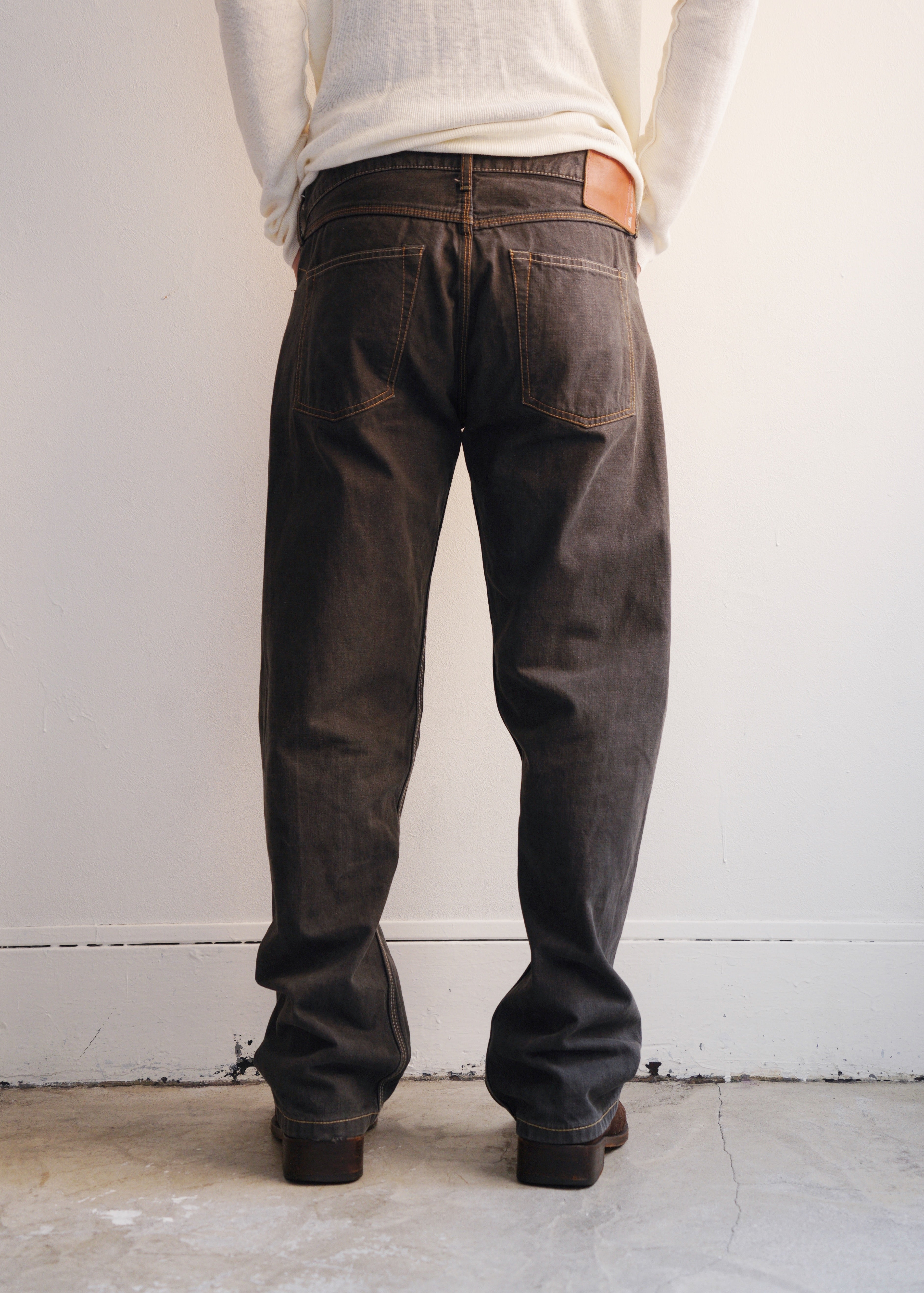 90's JIL SANDER wide straight denim