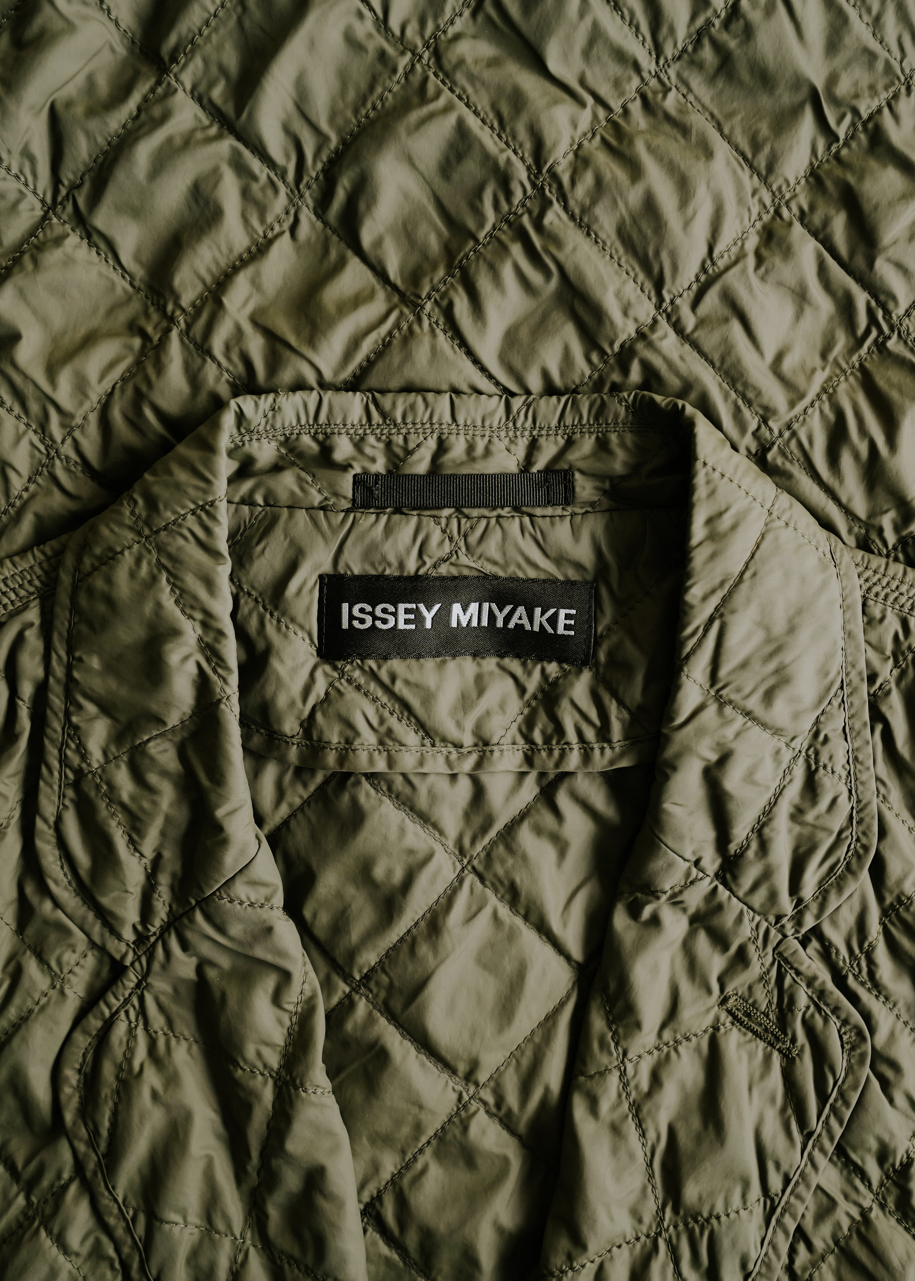 ISSEY MIYAKE MEN 09AW quilted tailored jacket