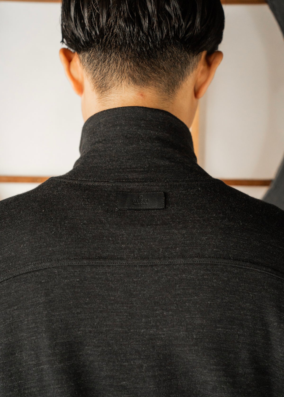 00’s GUCCI by Tom Ford zip up wool blend sweater
