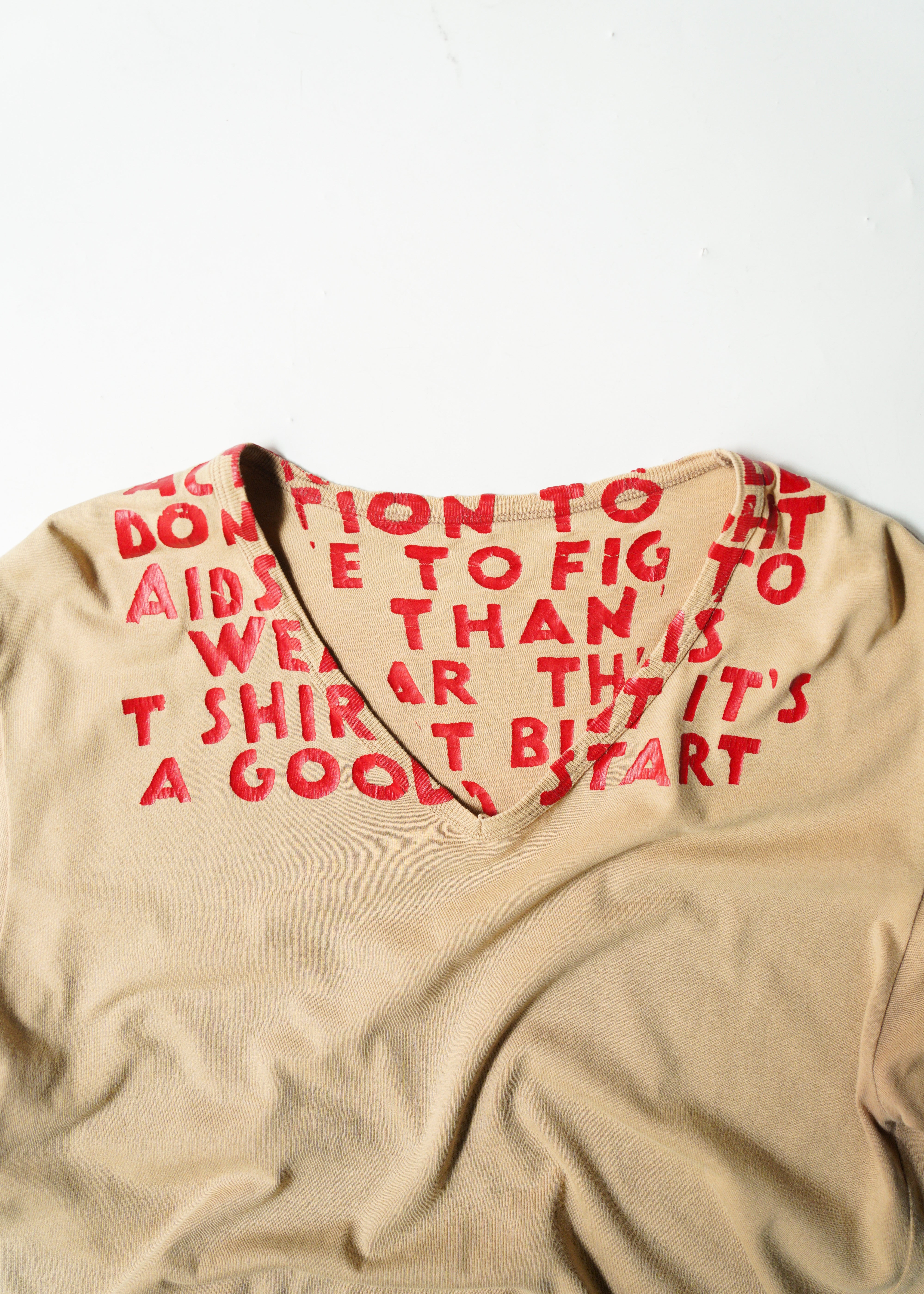 Martin Margiela 08AW AIDS Tee