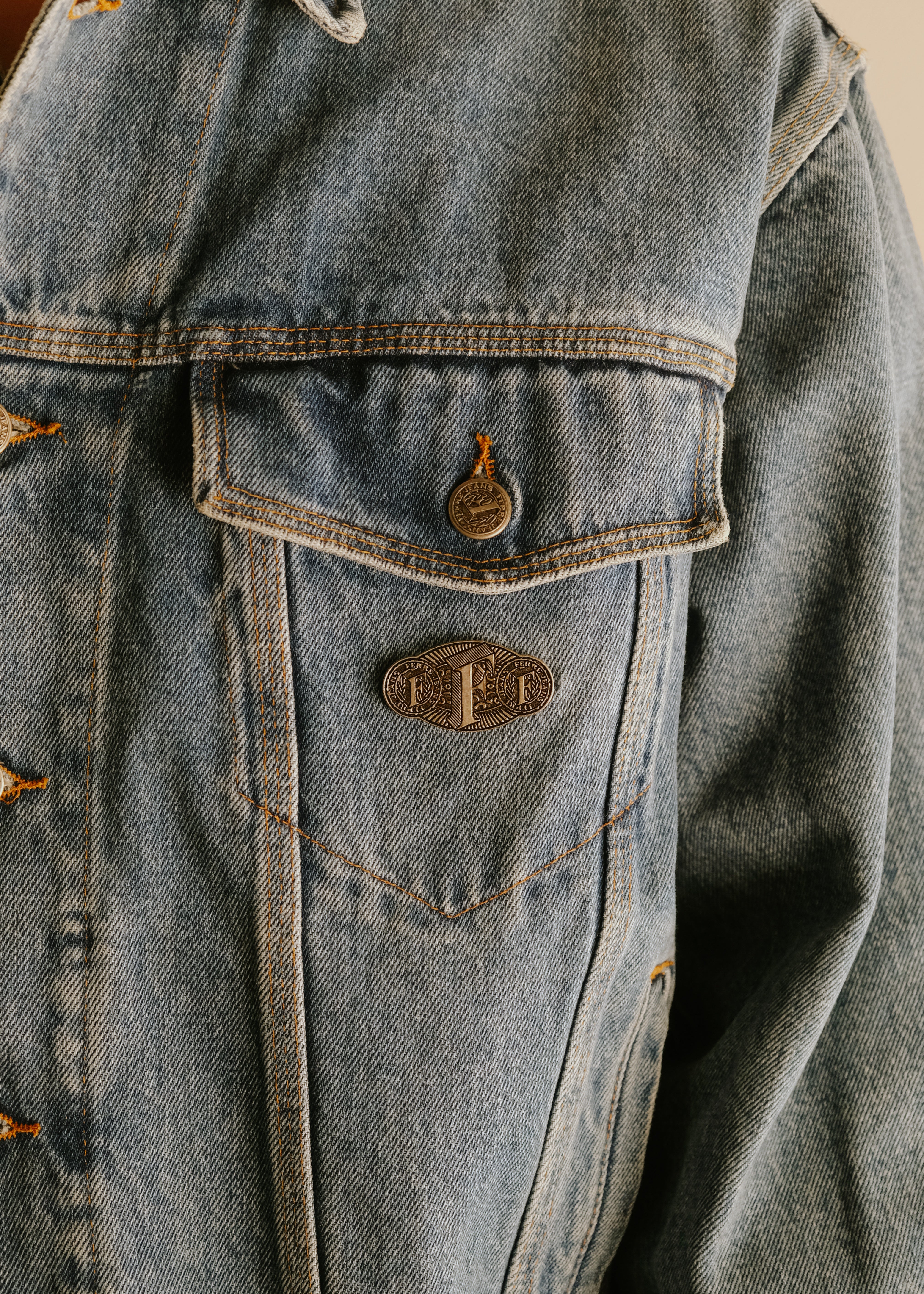 FERRE JEANS フェレジーンズ 90年代 デニム トラッカージャケット Gジャン 古着 ヴィンテージ メンズ