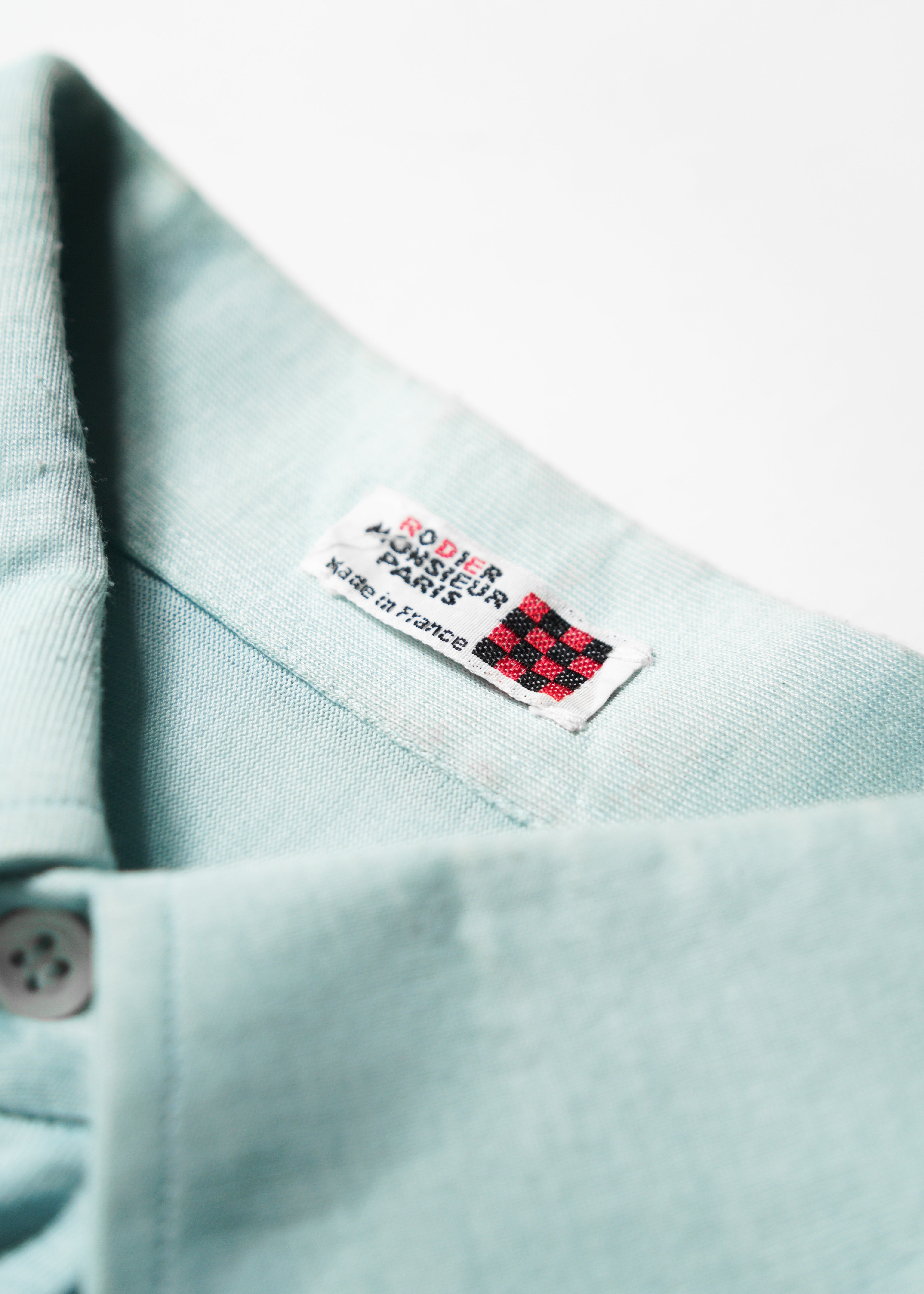 70-80’s long collar half sleeve stretch shirts
