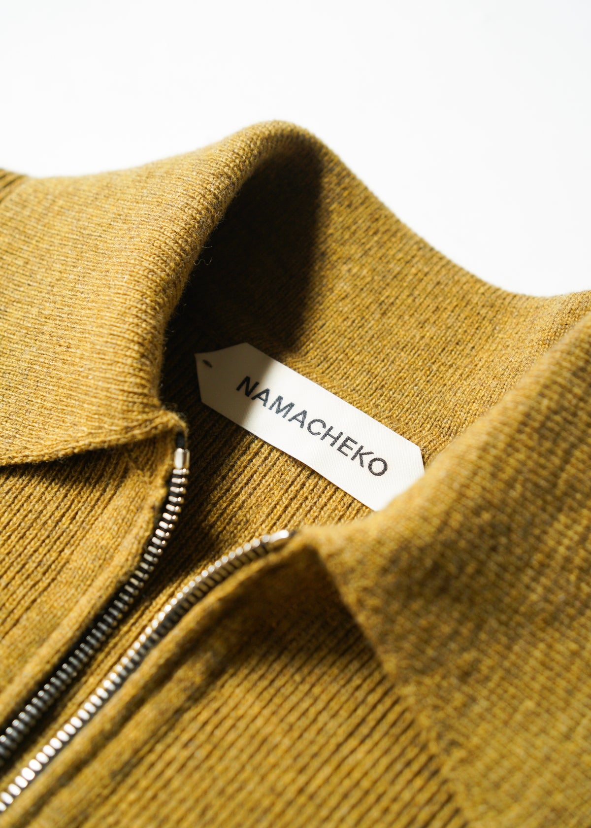 NAMACHEKO 26AW MABEL POLO / OLIVE OIL