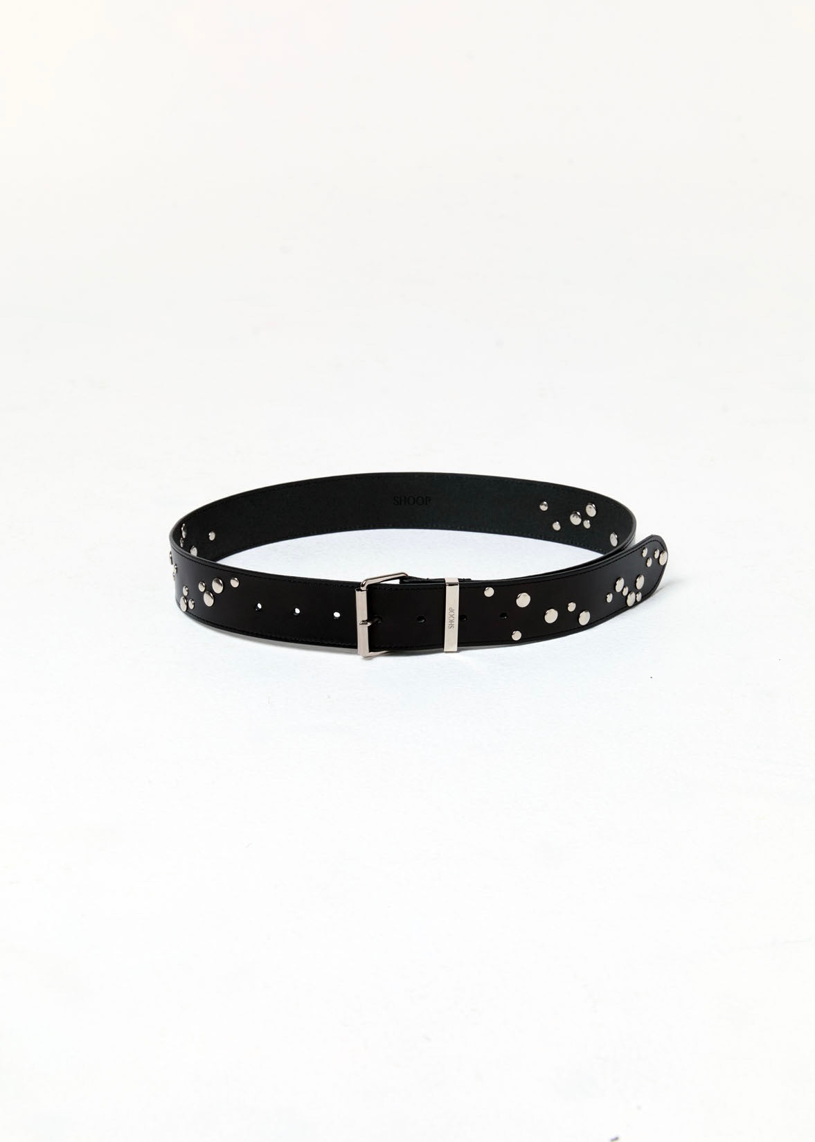 SHOOP 26AW RANDOM STUDS BELT / Black