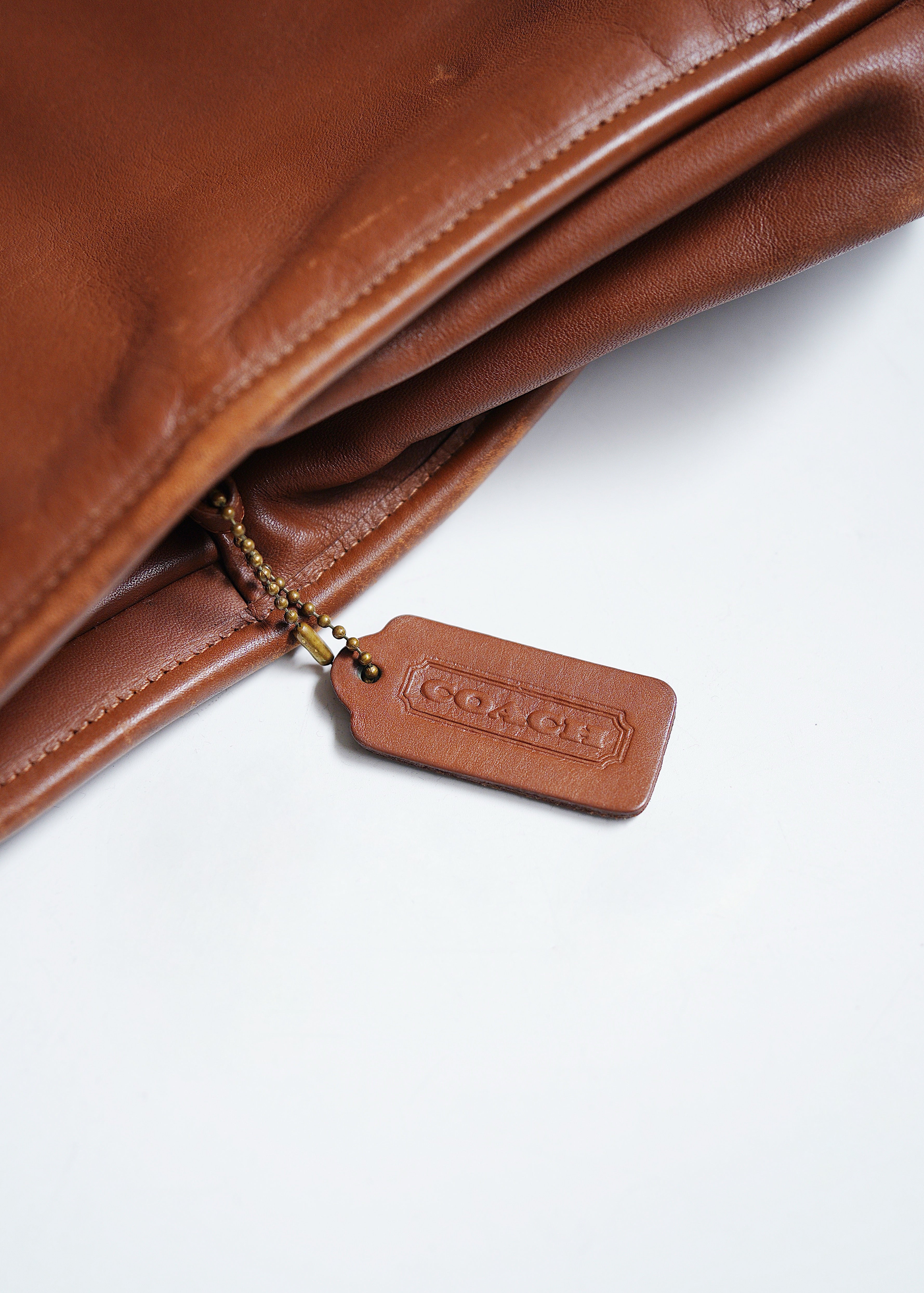 90's COACH leather tote bag