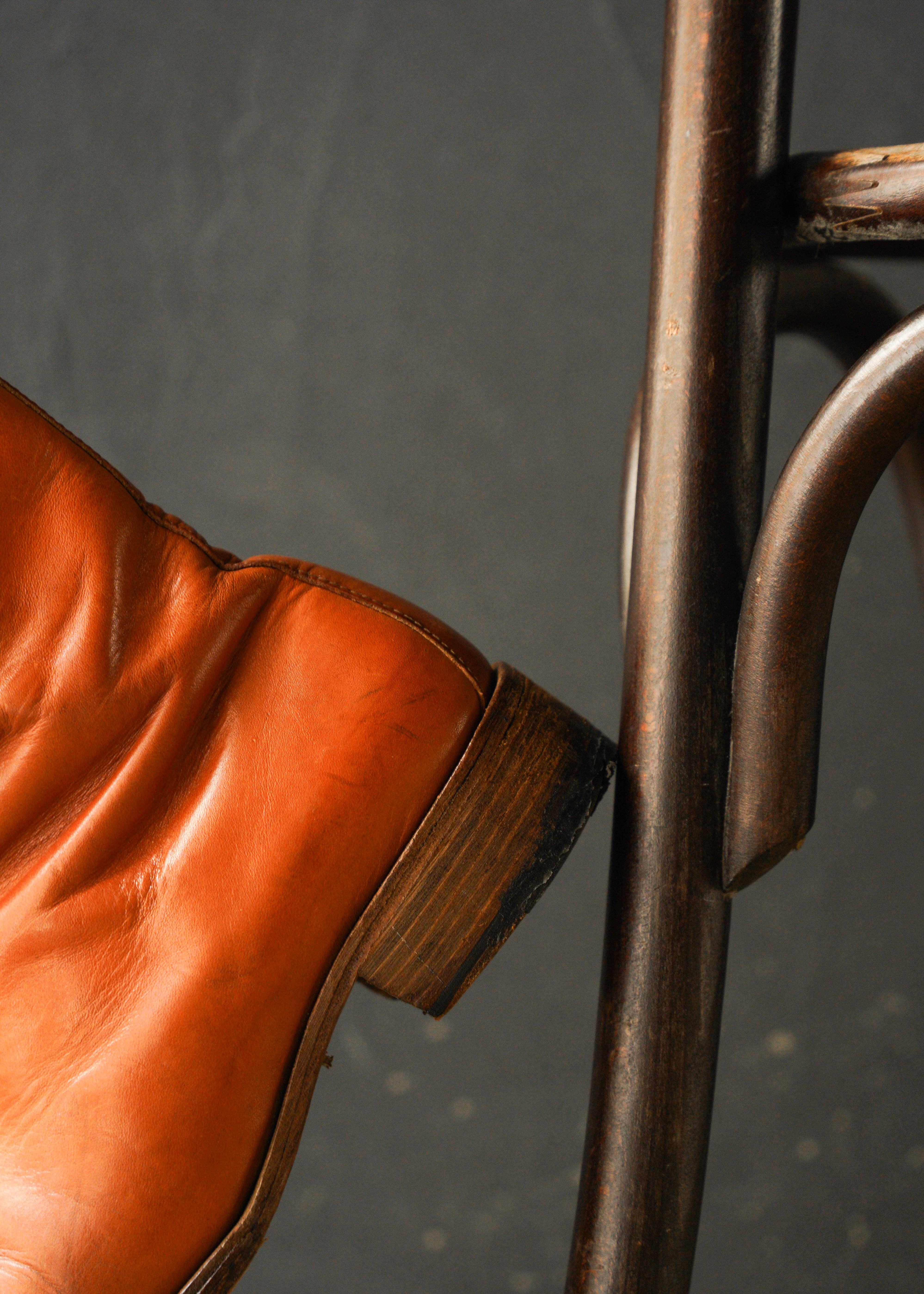 MARTIN MARGIELA artisanal square toe side zip boots