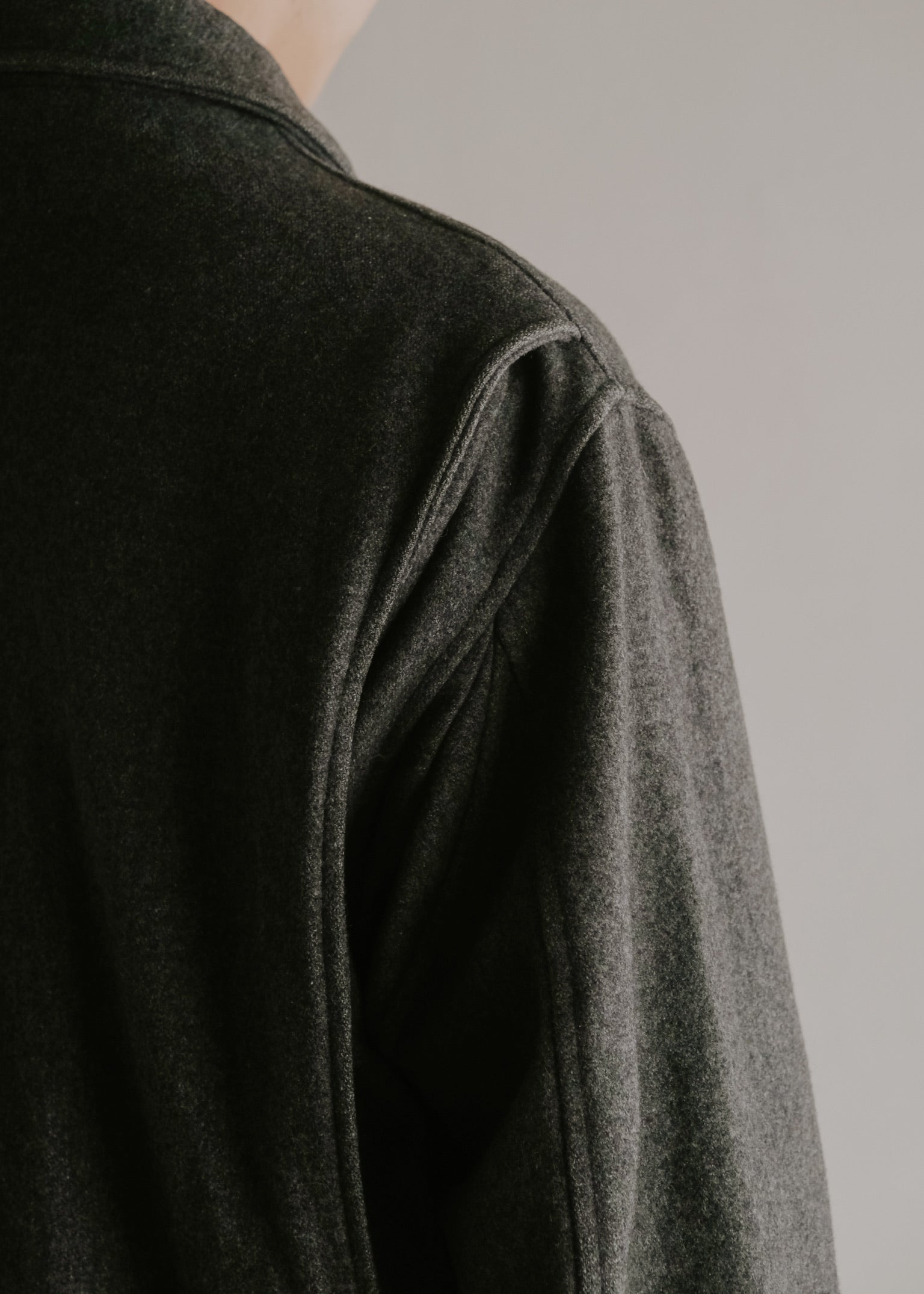 80-90's wool viscose A-2 style jacket