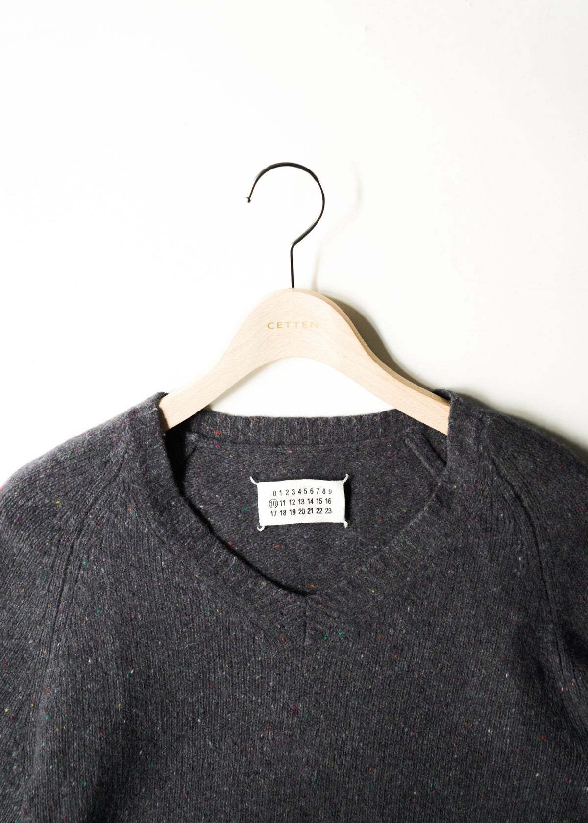 Martin Margiela 08AW Lana raglan sleeve wool knit