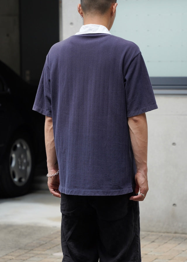 80’s- Y's for men bicolor cotton polo
