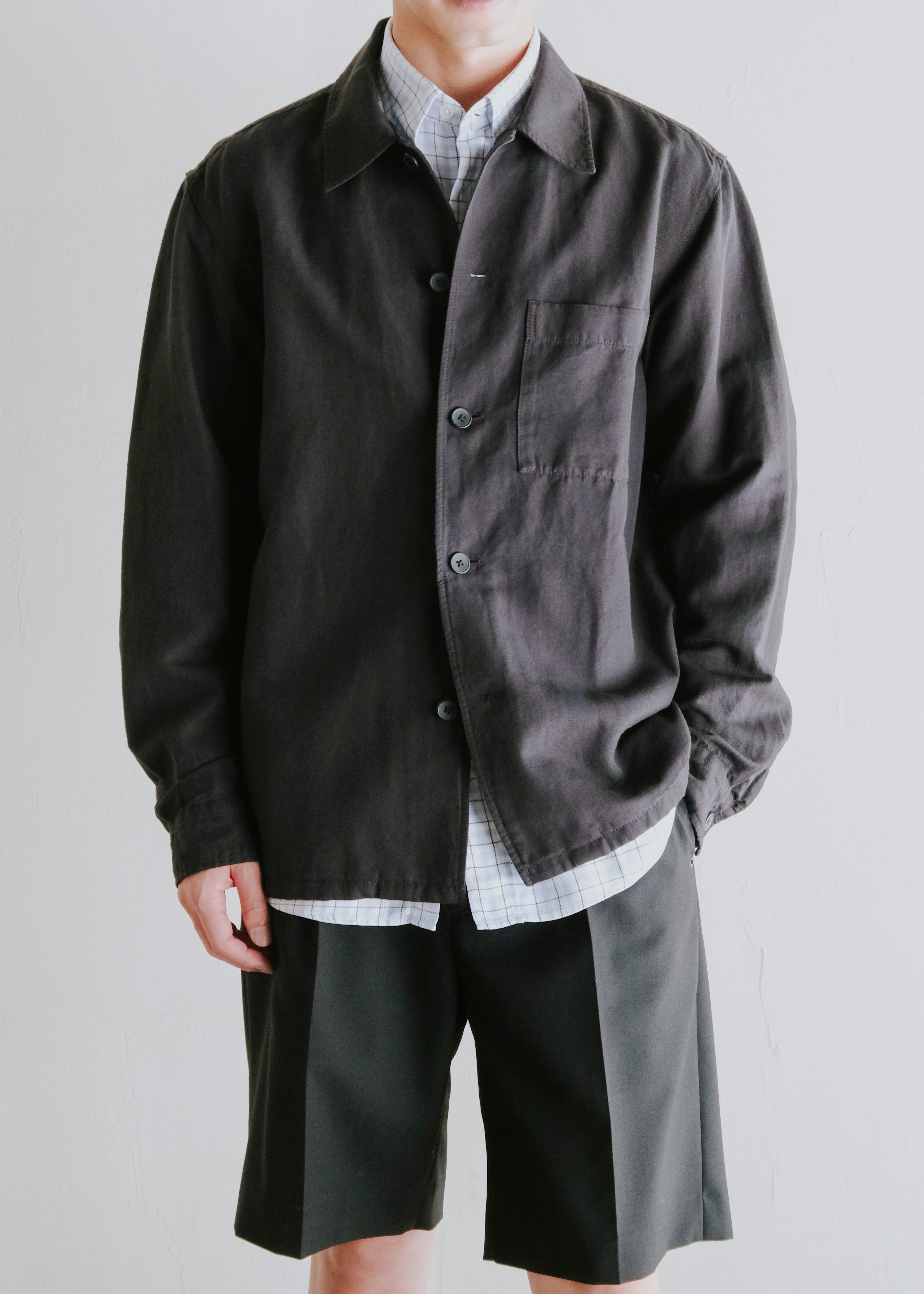 JEANPAULKNOTT 26SS MEN'S WORKER JACKET / BLACK