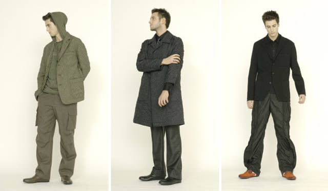 ISSEY MIYAKE MEN 09AW quilted tailored jacket