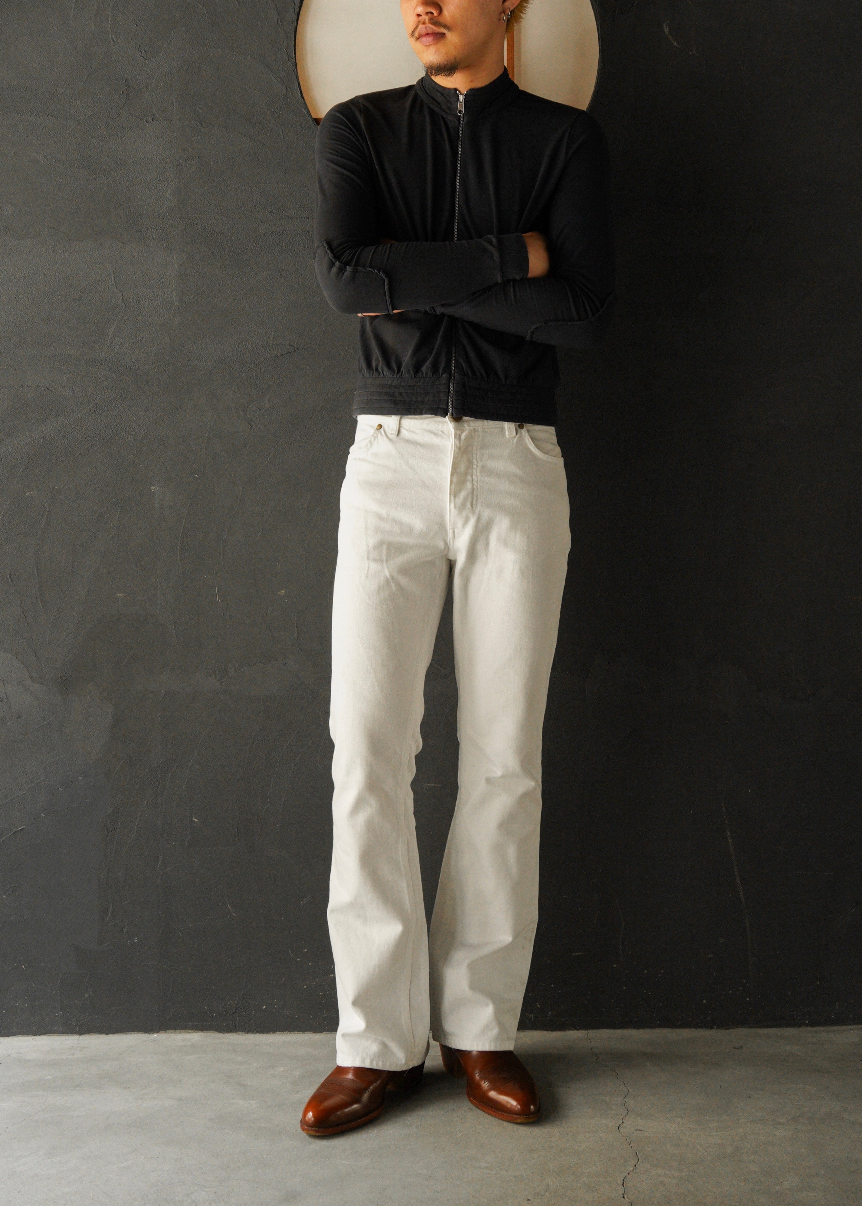 Yves saint laurent rive gauche by  Tom Ford bootcut cotton trousers
