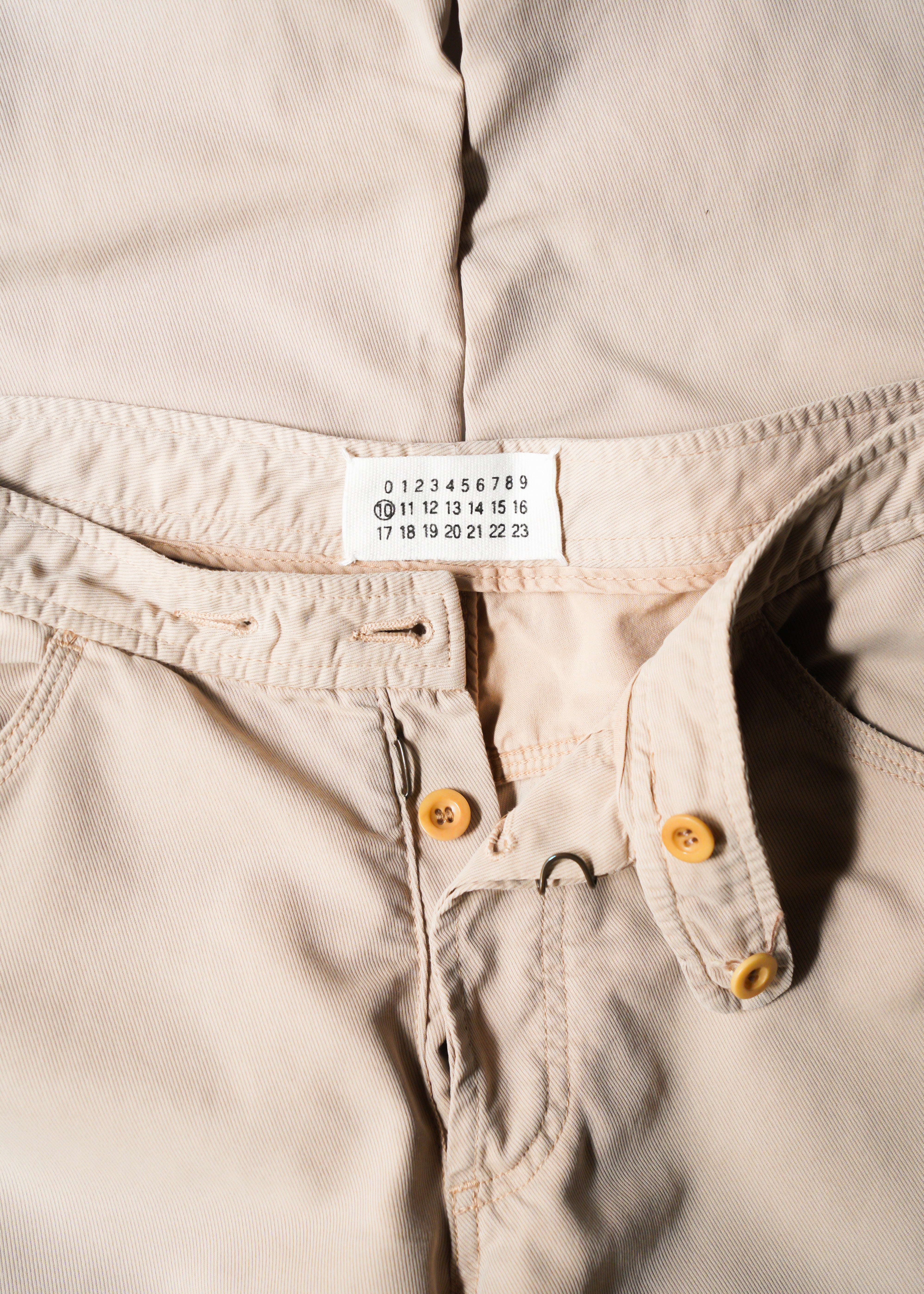 Martin Margiela 05SS Straight chino trousers