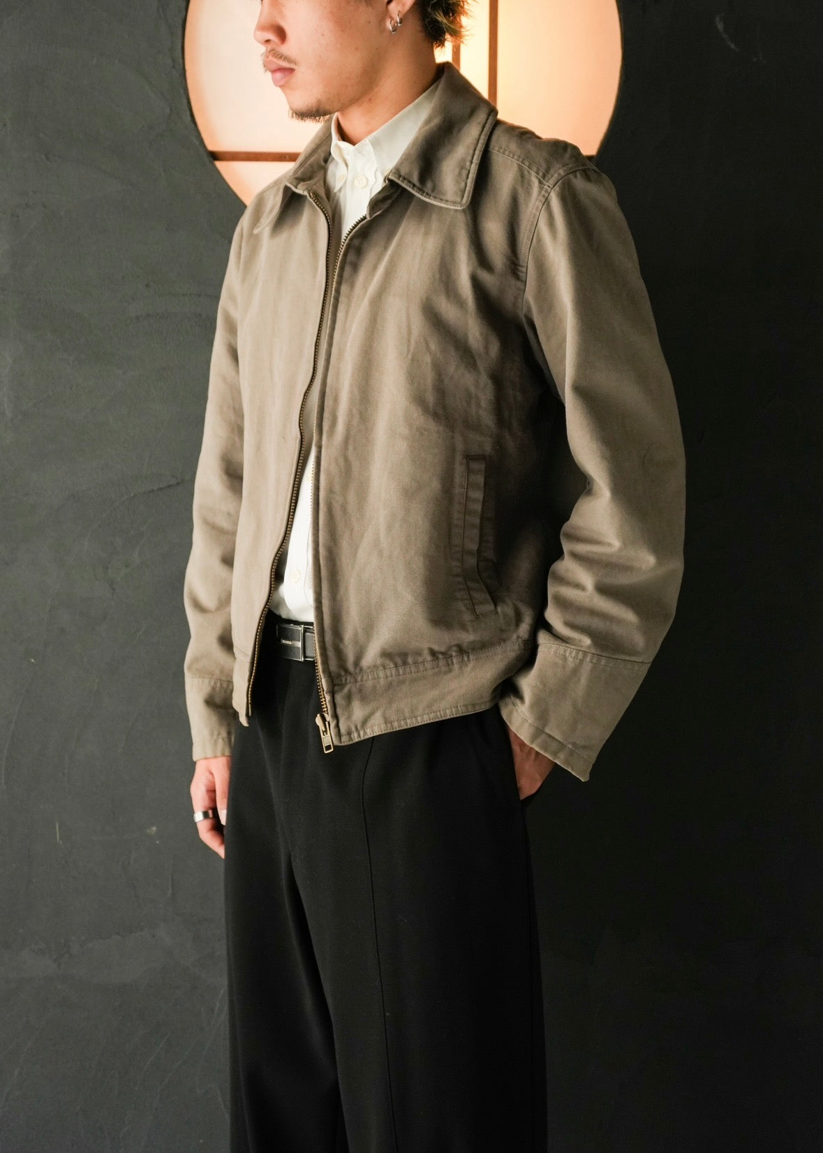 90-00’s agnes b. homme zip up cotton jacket