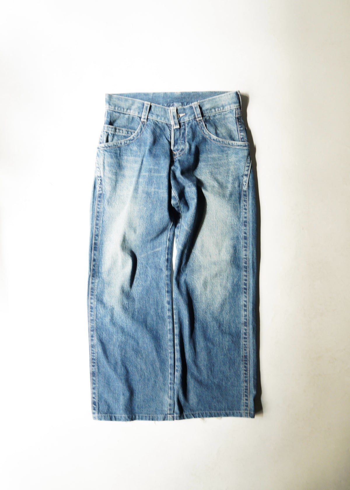 00’s JEAN’S PAUL GAULTIER low-rise wide jeans