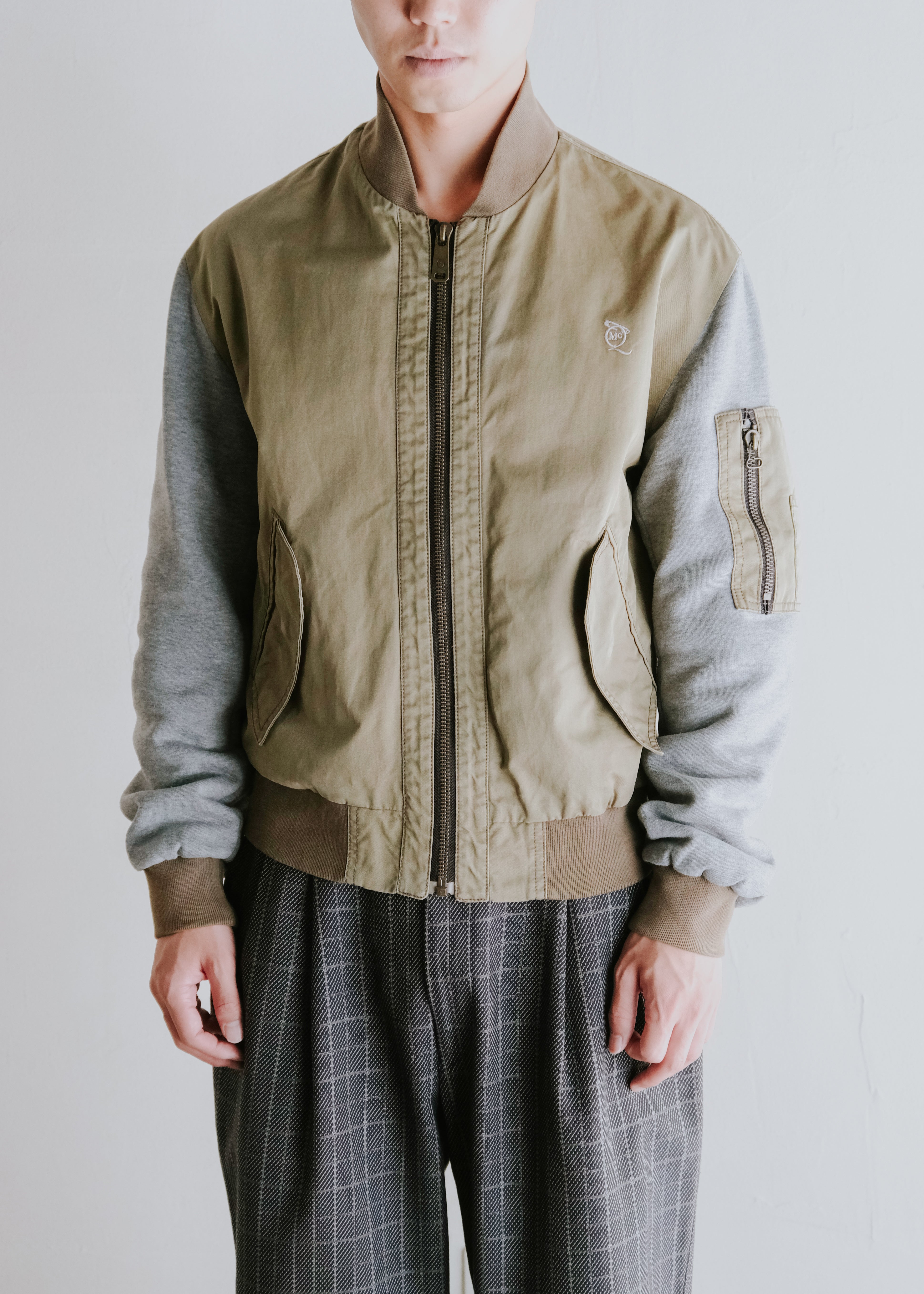 McQ by Alexander McQueen 12AW switching MA-1 jacket