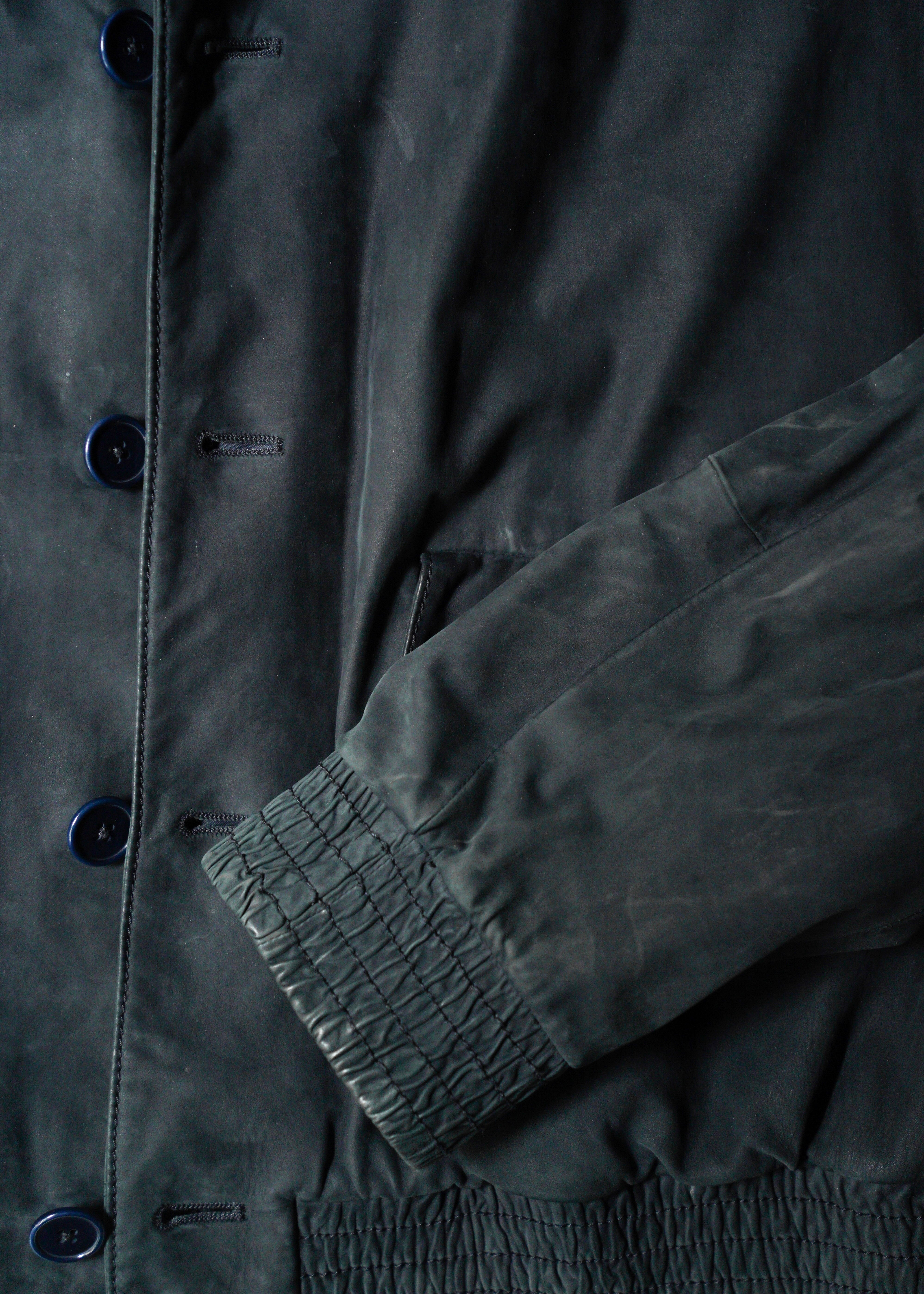 00-10’s BOTTEGA VENETA suede leather field jacket