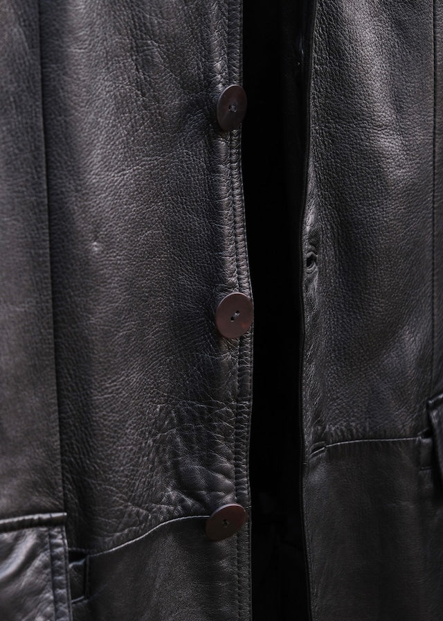 90's Jean Paul GAURTIER HOMME sheepskin 4B tailored jacket