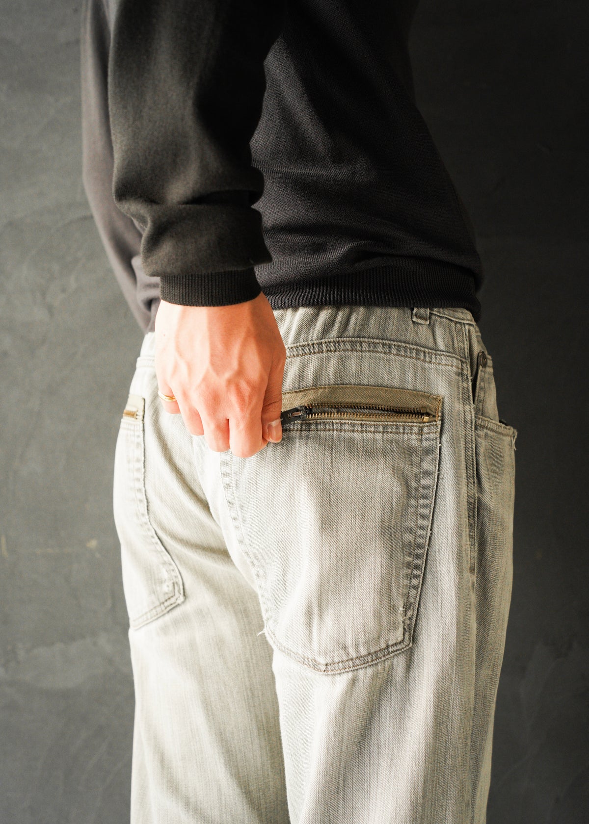 00’s EMPORIO ARMANI wide straight jeans