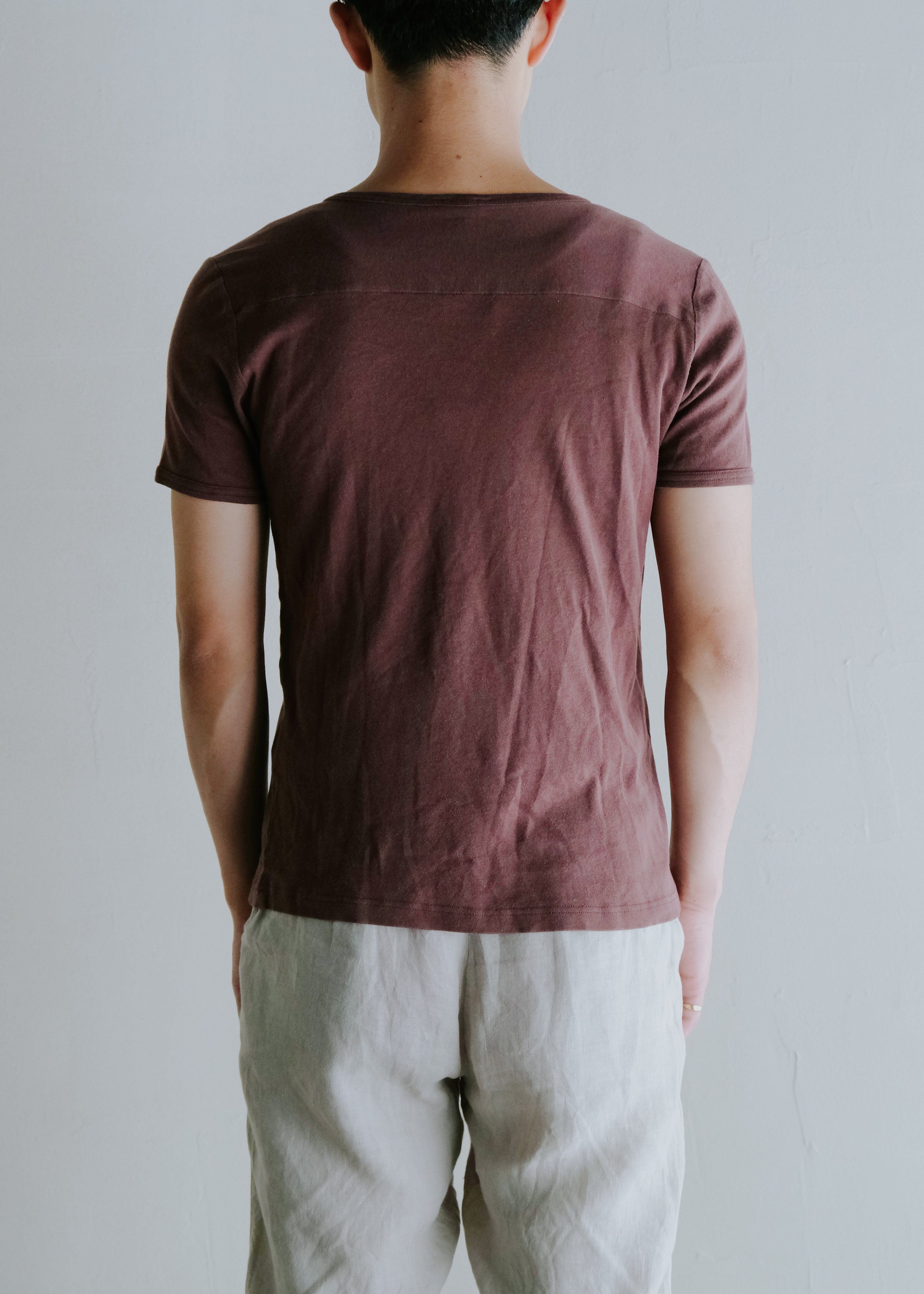 00's DRIES VAN NOTEN v-neck cotton t-shirt