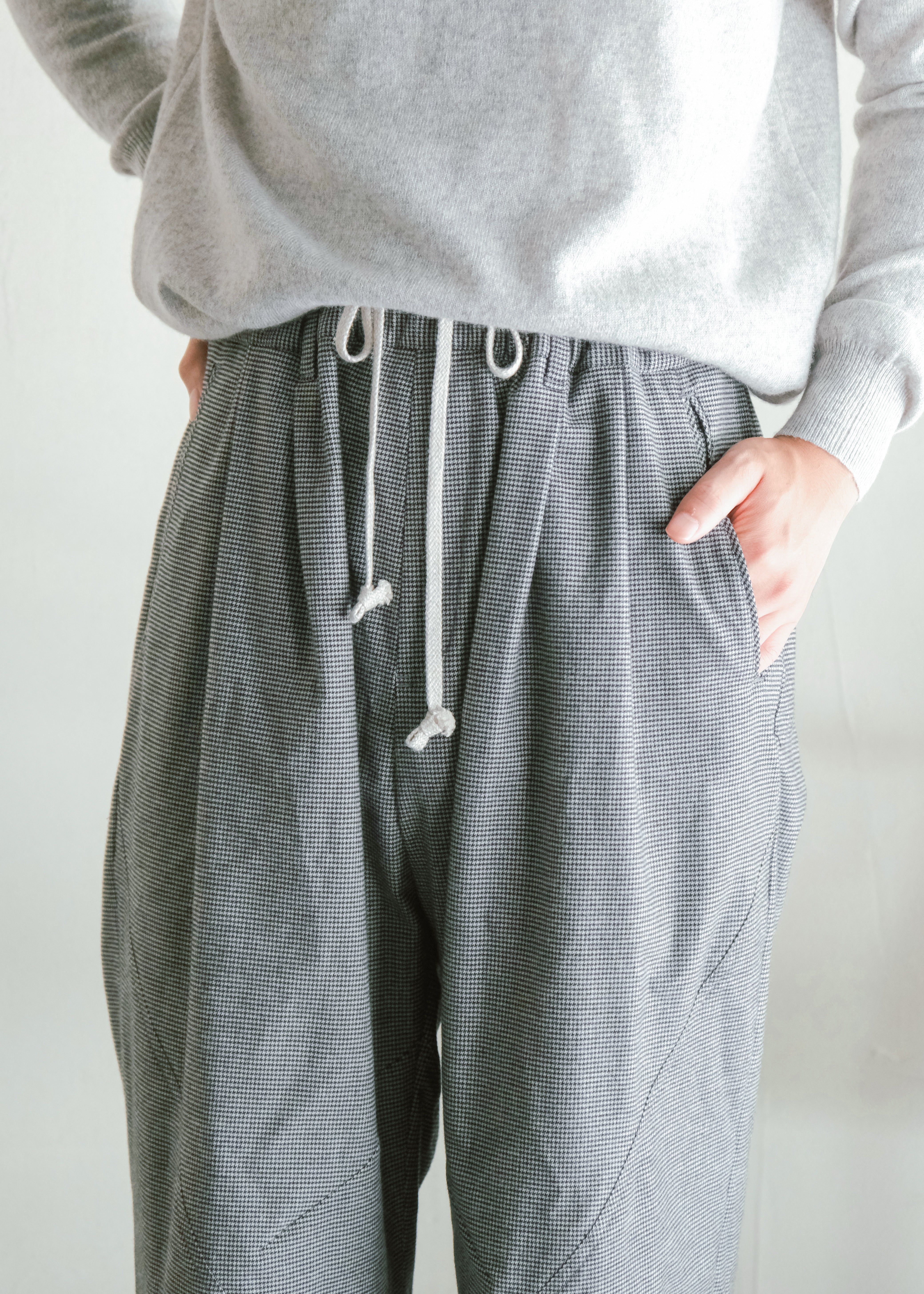 HOMO LUDENS 26AW Ex. Y.M. Jockey easy パンツ gray メンズ