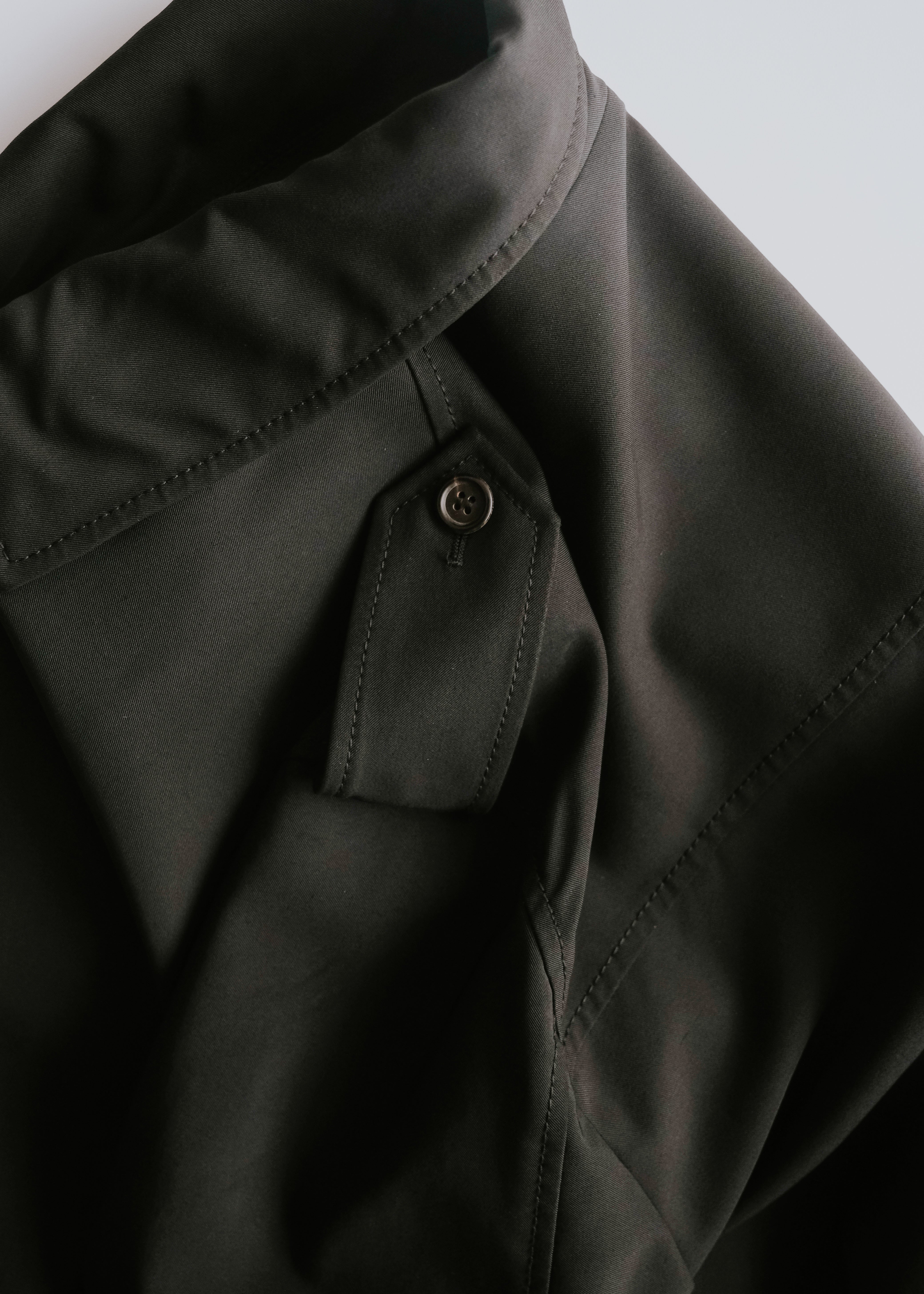 90's PRADA button-front military blouson