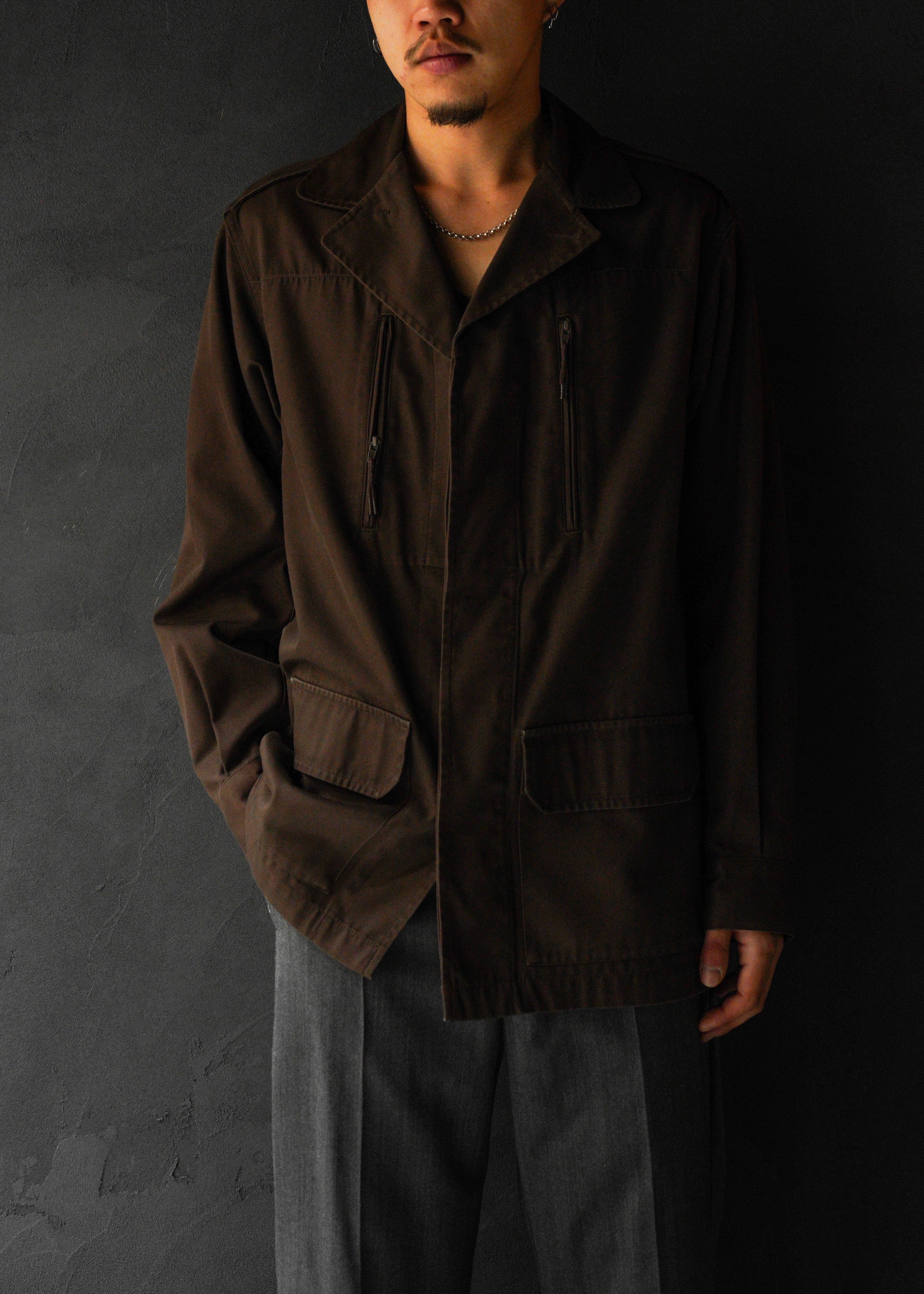 A.P.C. アーペーセー 90年代 フライフロント ミリタリージャケット 古着 ヴィンテージ フレンチカジュアル メンズ
