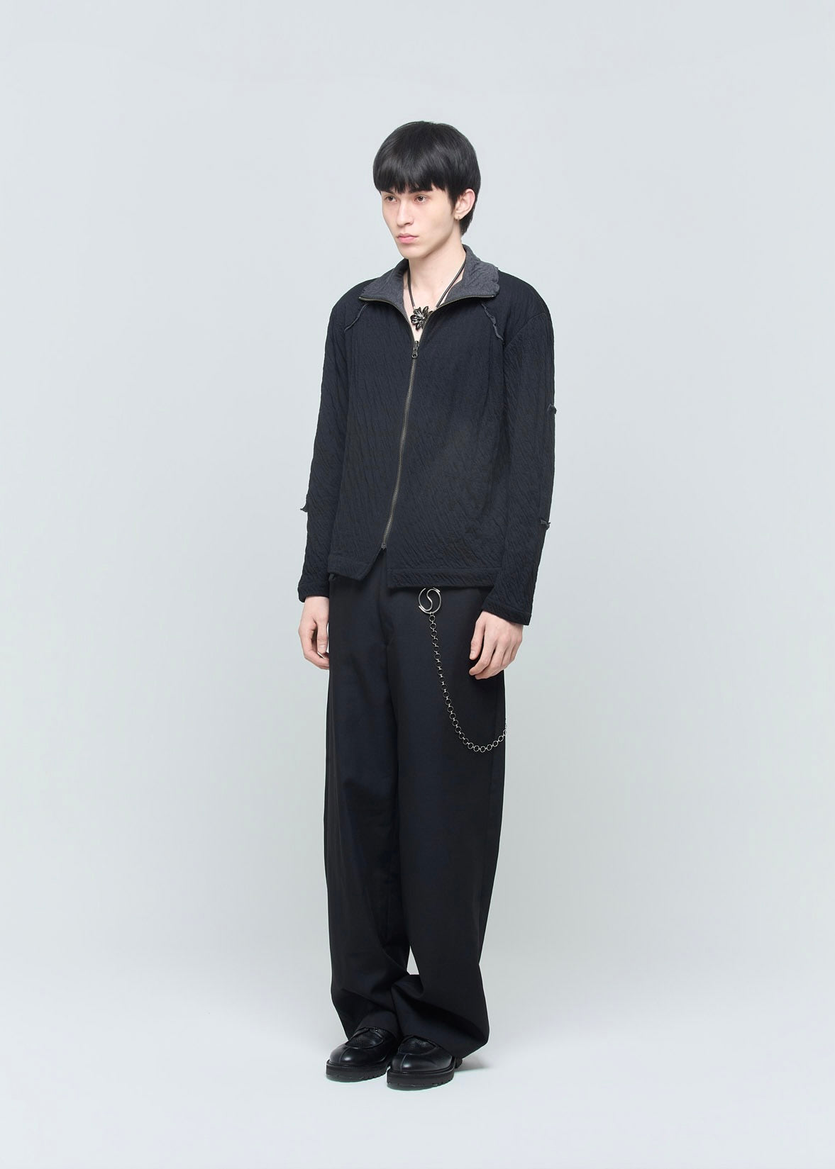 SHOOP 26AW RAYMOND CHAIN TROUSERS / Black