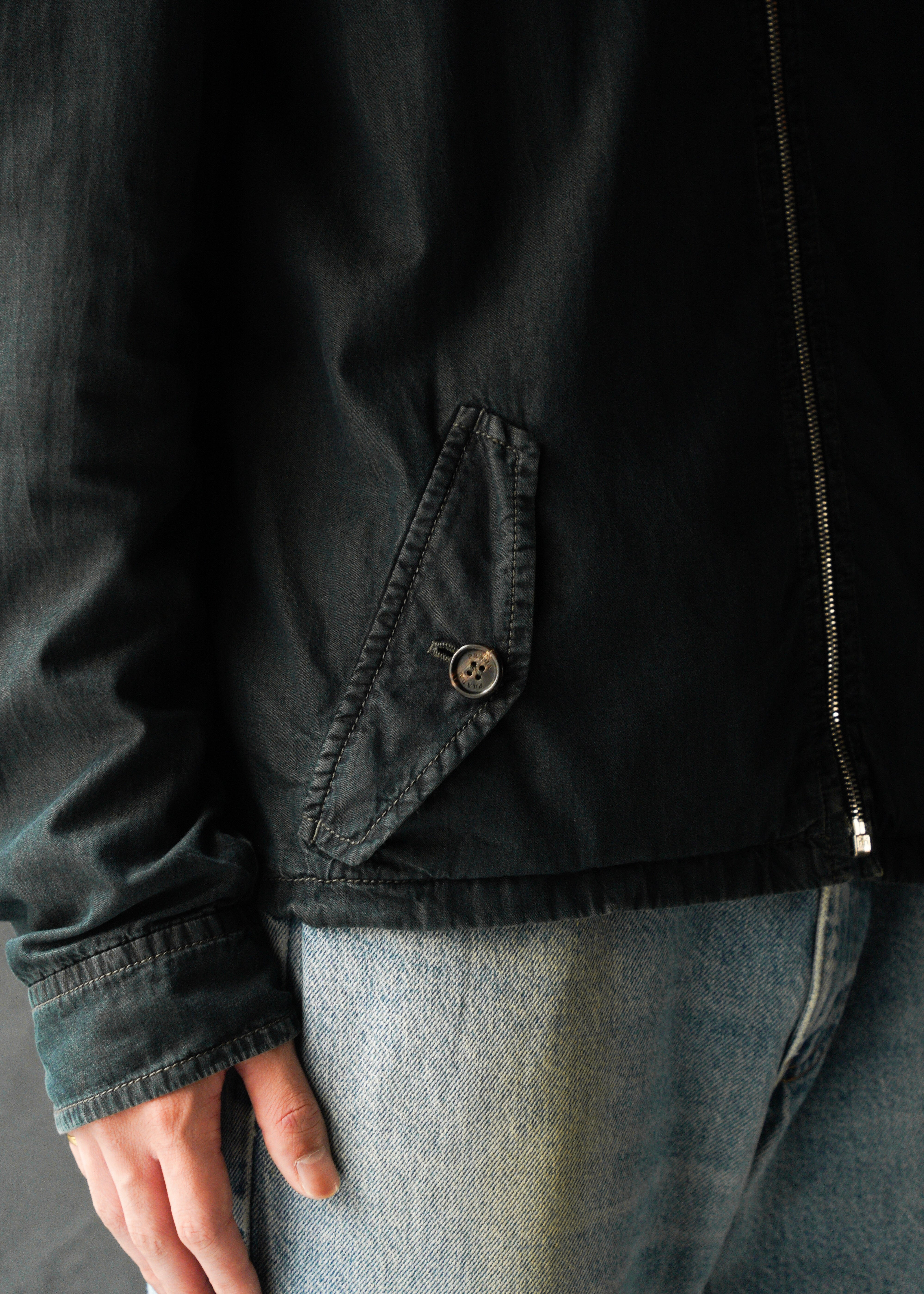 00’s PRADA zip up cotton jacket