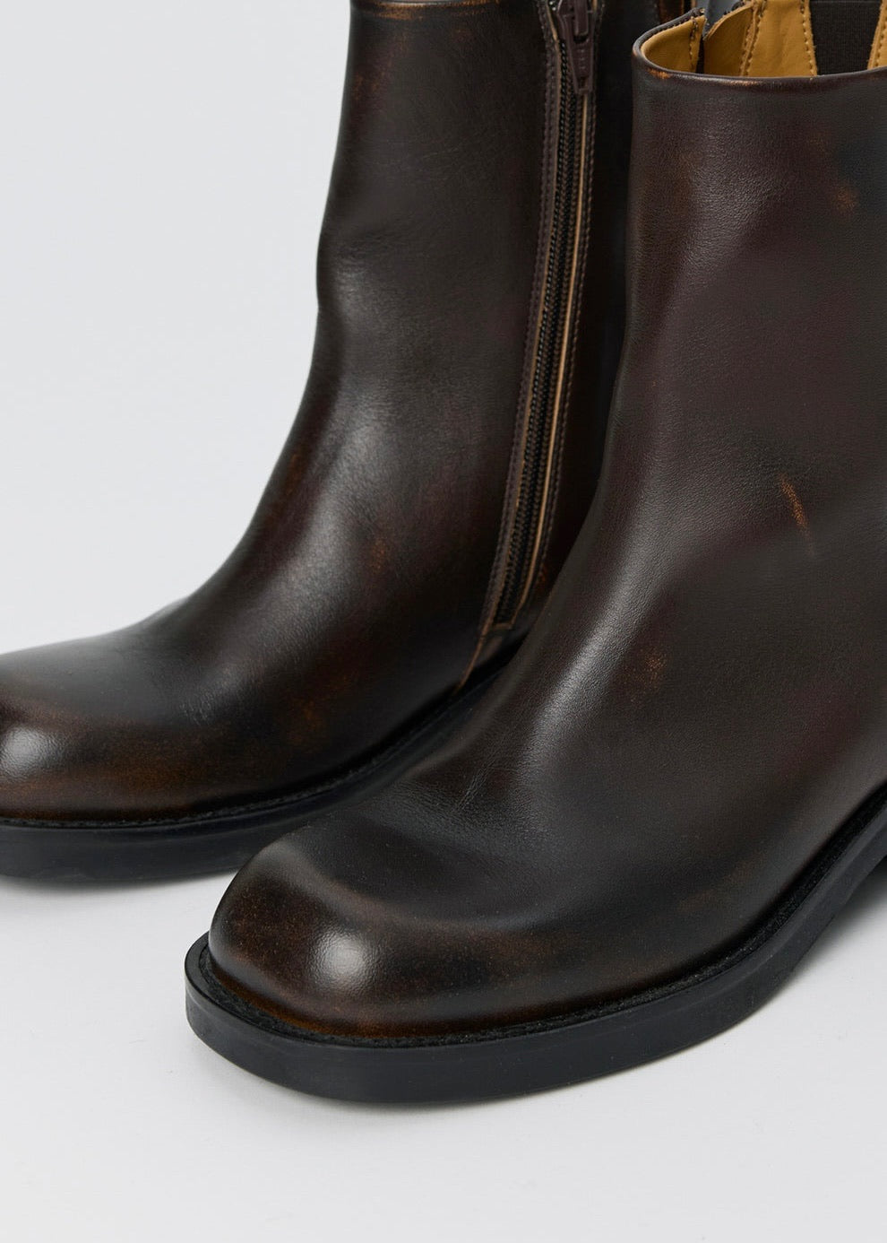 mfpen 26AW Protocol Boots / Dark Brown Blush
