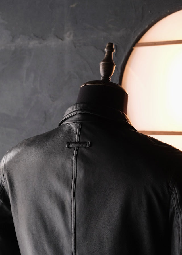 90's Jean Paul GAURTIER HOMME sheepskin 4B tailored jacket
