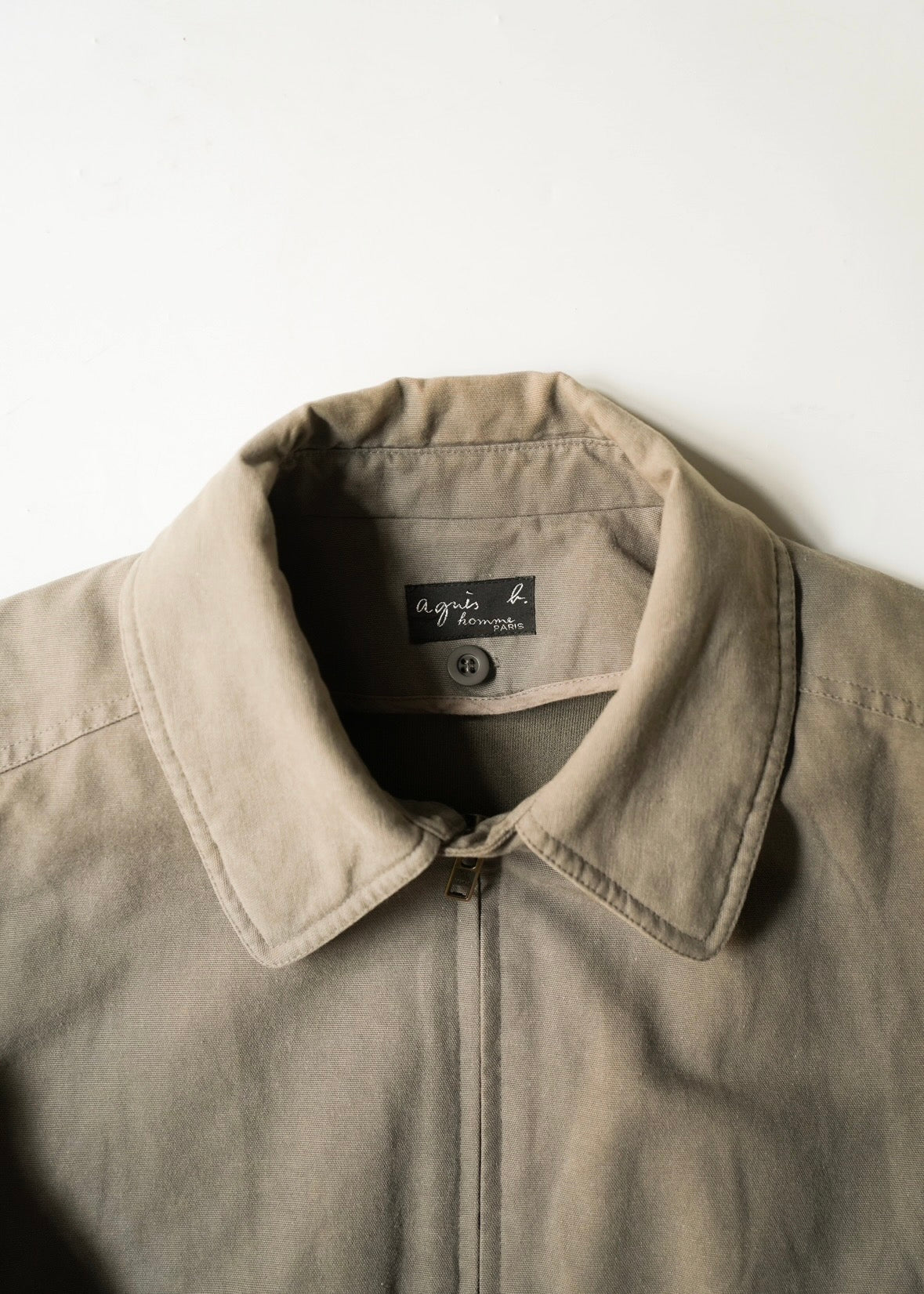 90-00’s agnes b. homme zip up cotton jacket