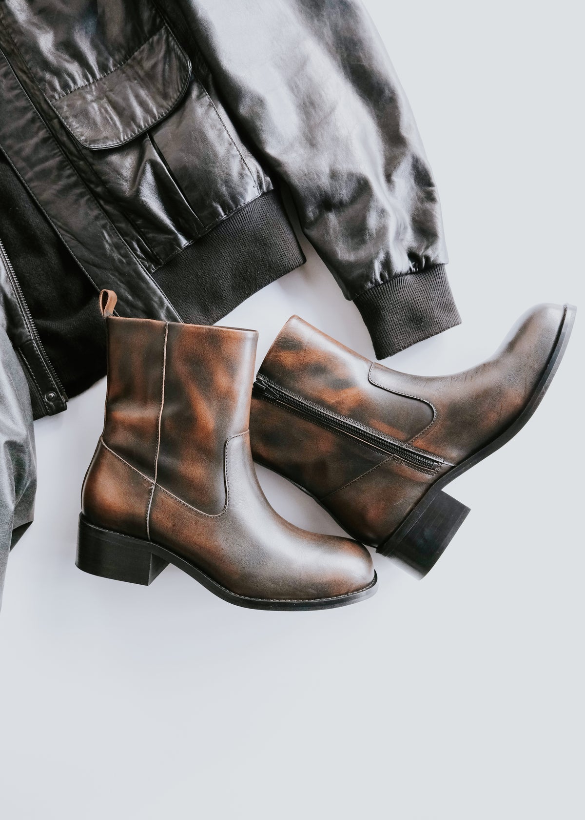 mfpen 26AW Protocol Boots / Dark Brown Blush